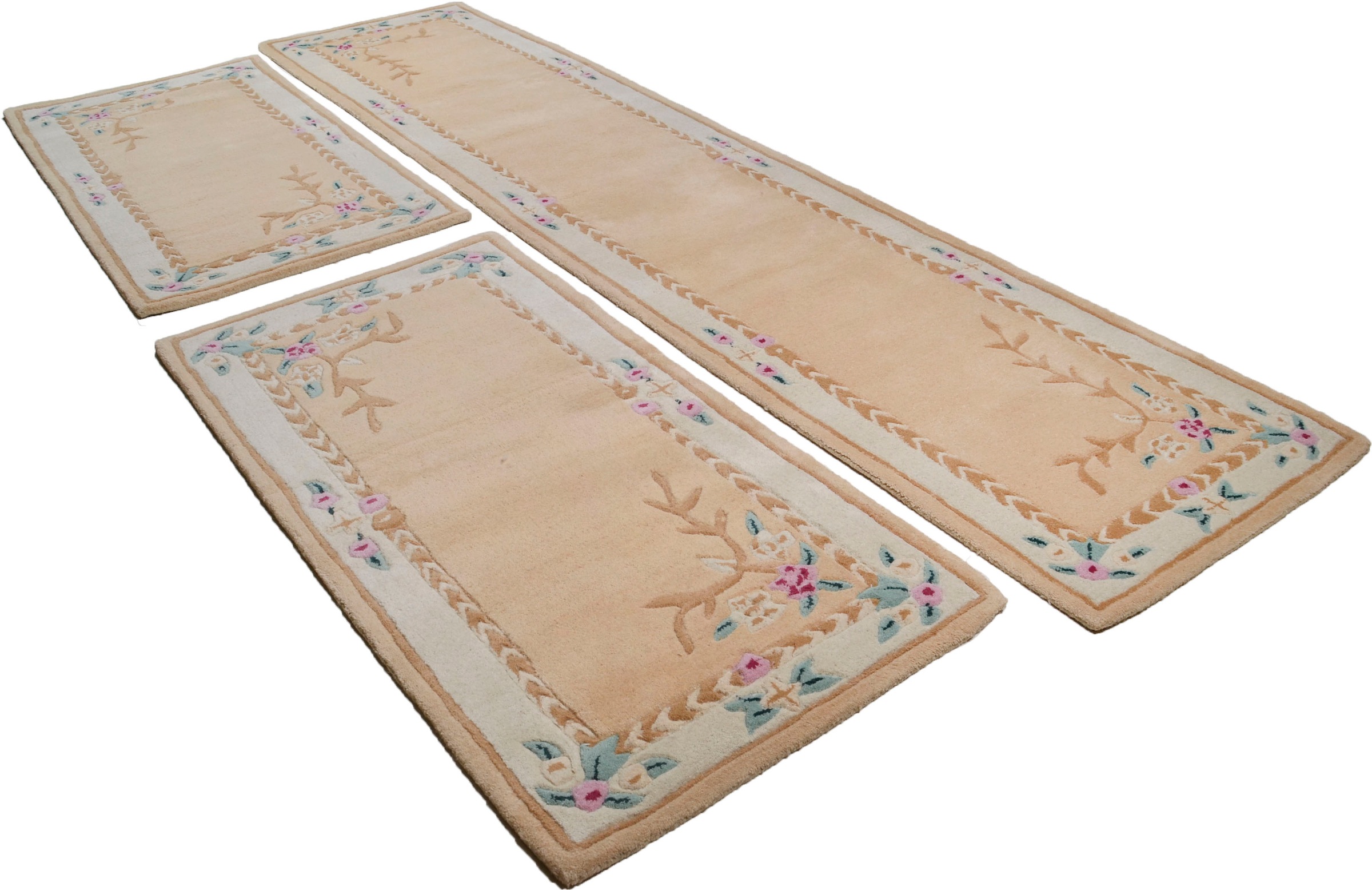 THEKO Bettumrandung »Lifou« Höhe 14 mm 3 Stk. tlg. Läufer-Set, Kurzflor, re günstig online kaufen