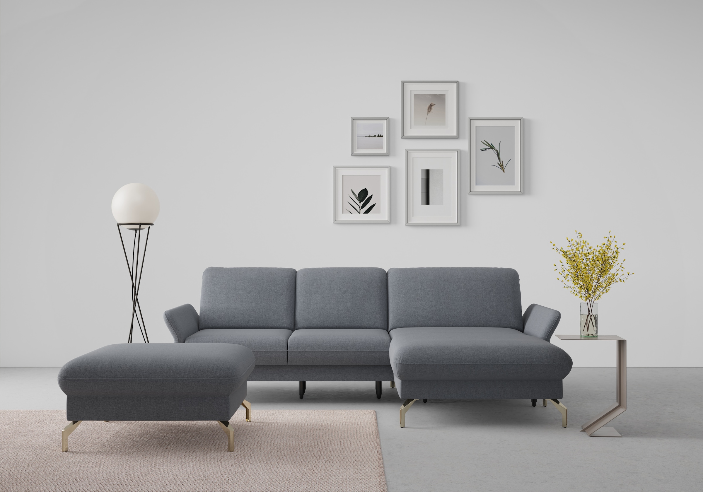 sit&more Ecksofa »Fashion L-Form«, wahlweise mit Kopfteilverstellung, Vorzi günstig online kaufen