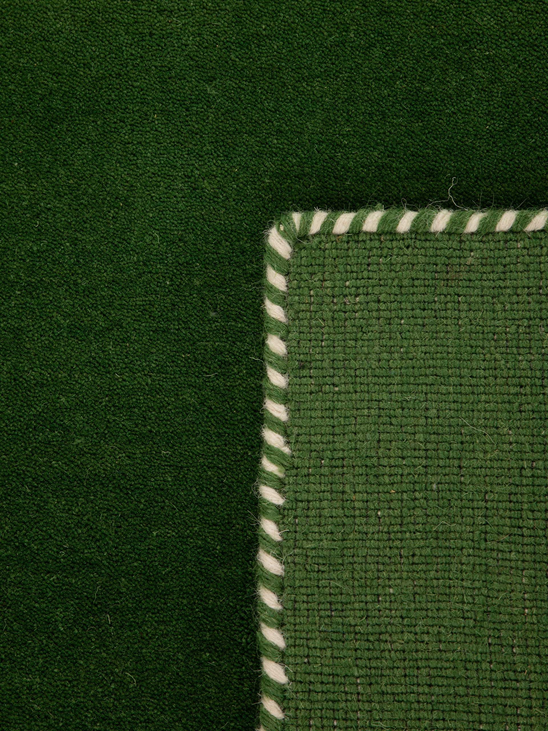 carpetfine Wollteppich »Gabbeh Lola Uni«, rechteckig, 14 mm Höhe, mit natürlichem Pflanzenmaterial von Hand gewebt, auch in Rund