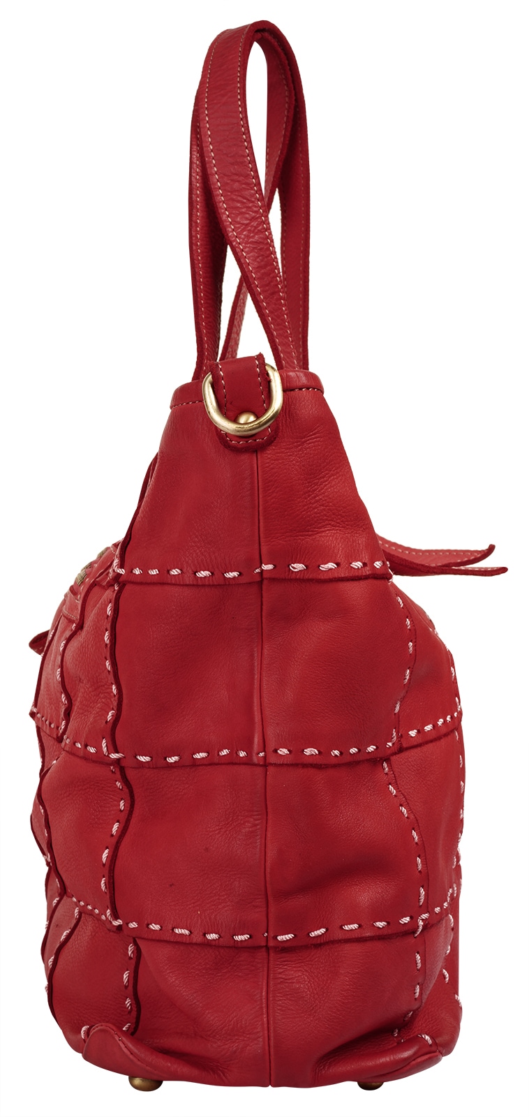 Samantha Look Shopper echt Leder, Made in Italy