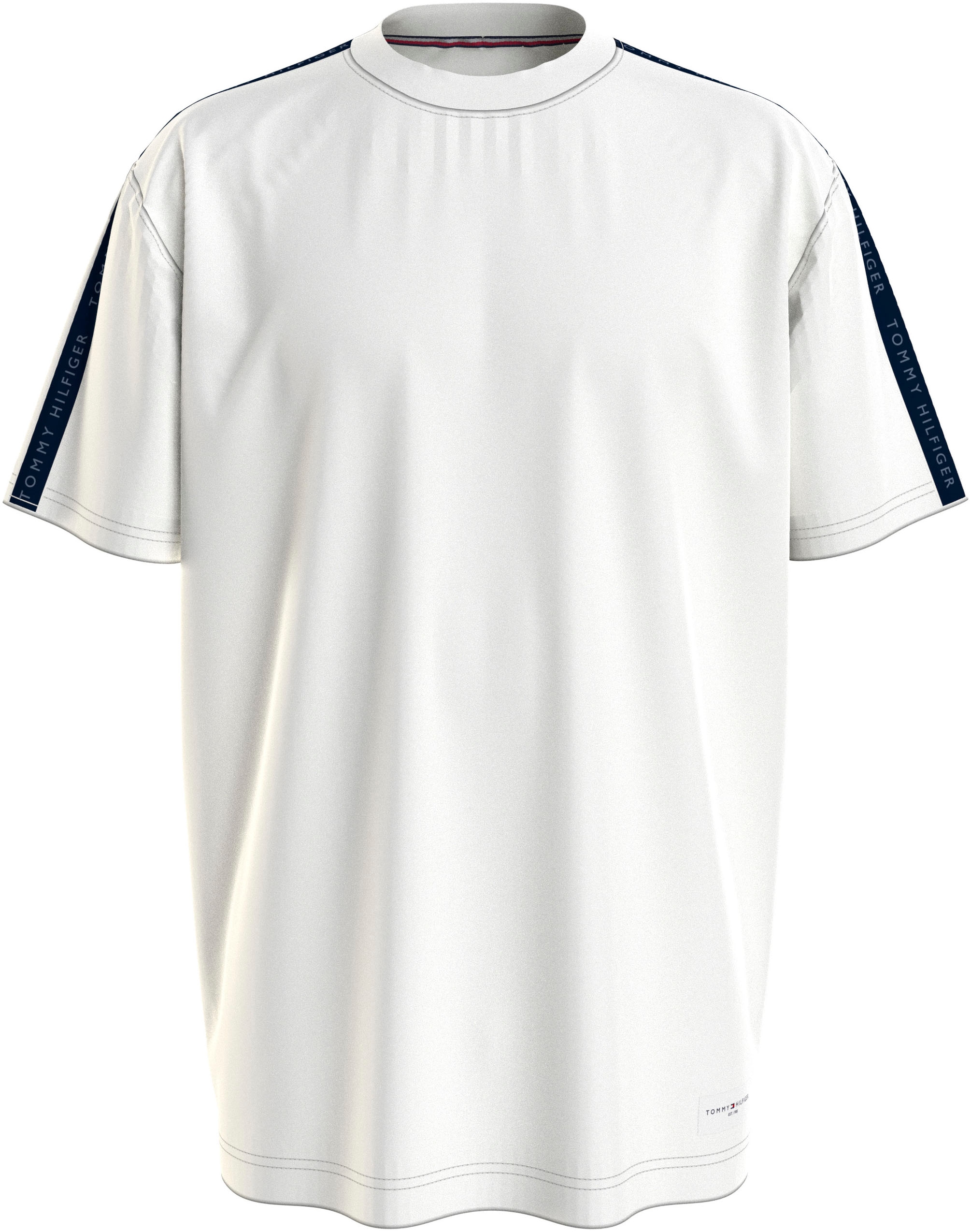 »BT LOGO«, Tommy T-Shirt Schultern den Underwear mit Logo-Streifen an und TEE Ärmeln Hilfiger SS bestellen