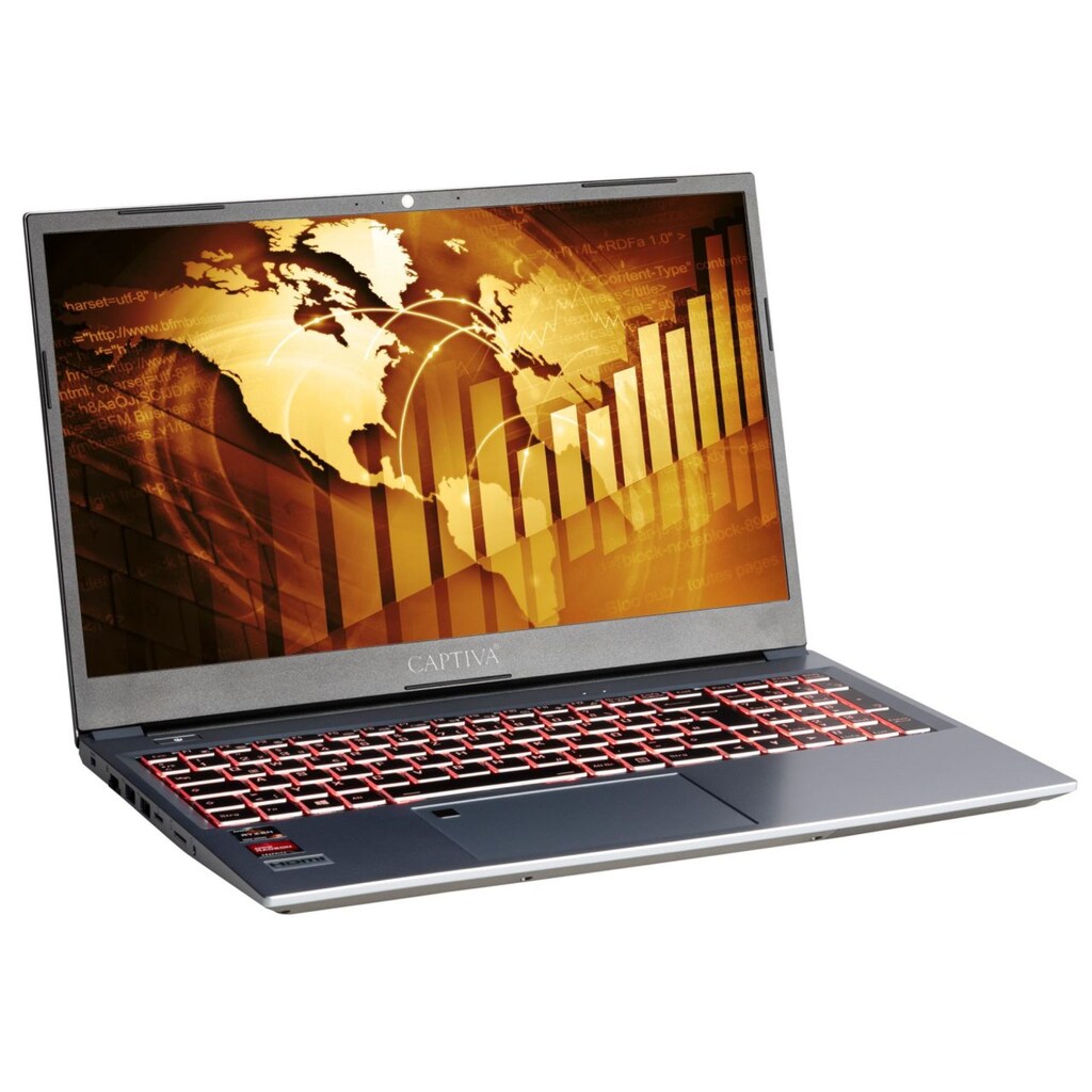 CAPTIVA Business-Notebook »Power Starter R71-726«, (39,6 cm/15,6 Zoll), AMD, Ryzen 7, 1000 GB SSD