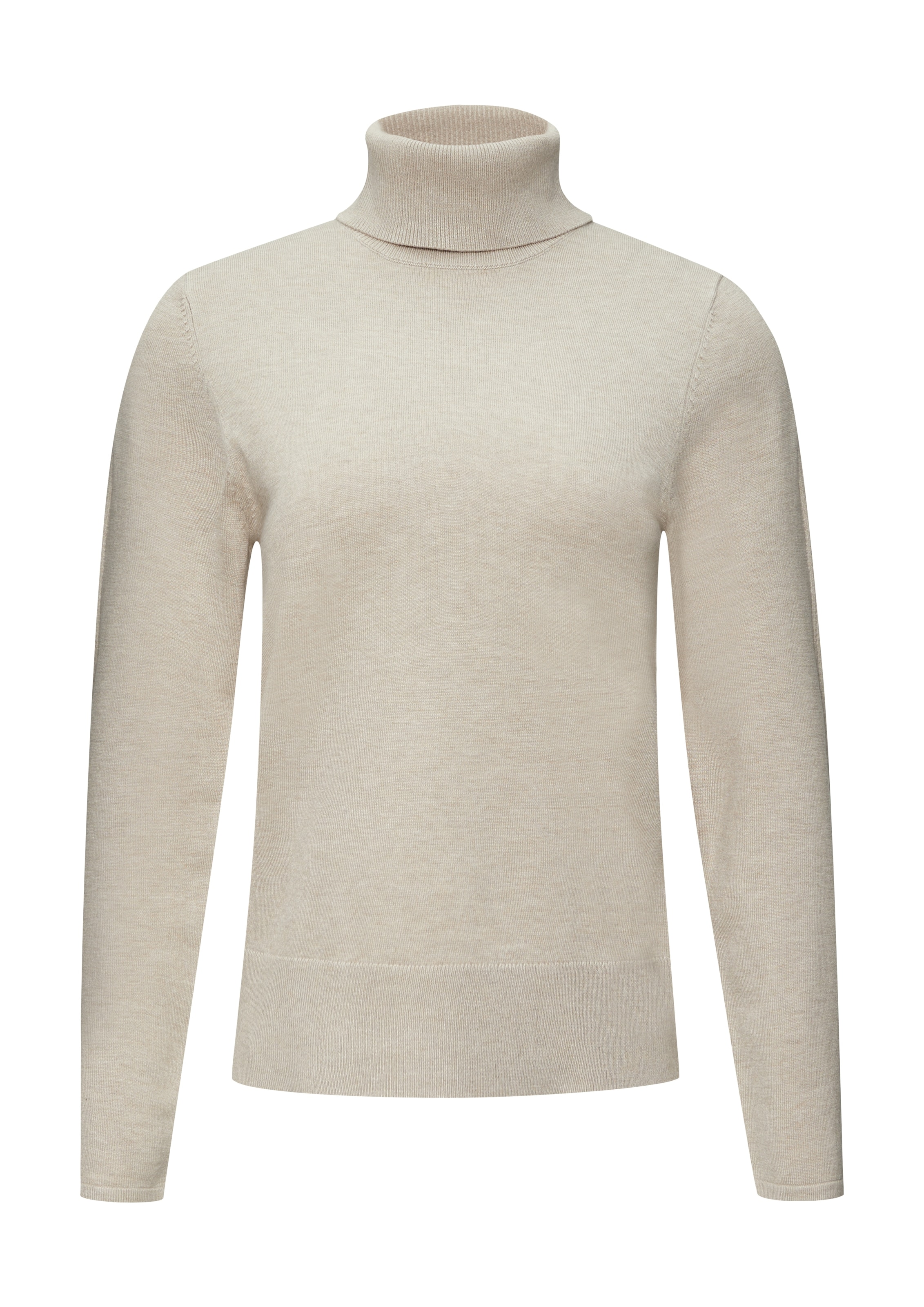 s.Oliver BLACK LABEL Rollkragenpullover, mit Rippbündchen