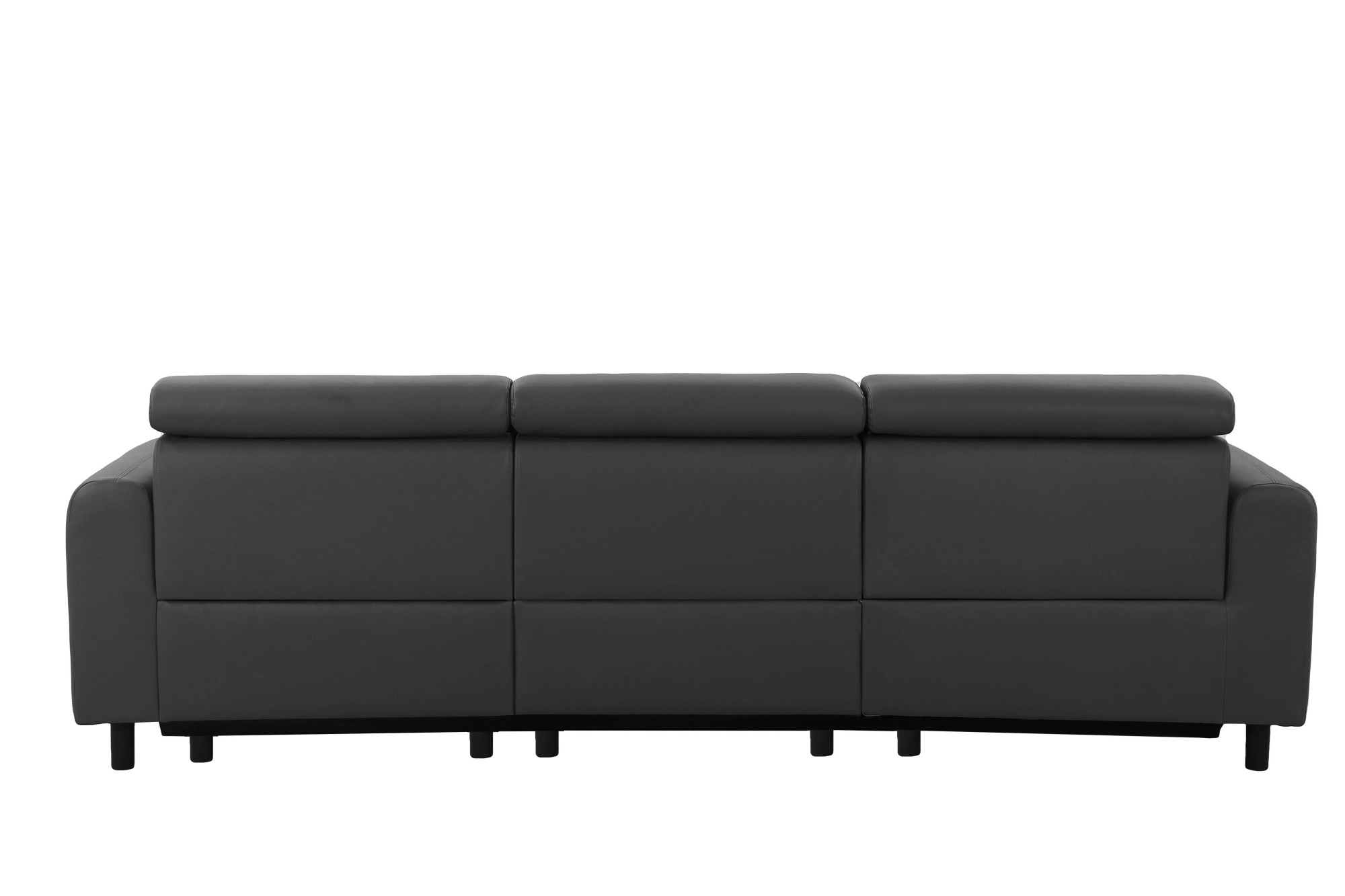 Home affaire Ecksofa »SKAANE Kunstleder, L-Form, 274 cm, manuelle u. elektrische Funktion,«, Kopfteilverstellung, Relax-und Liegefunktion, Federkernpolsterung