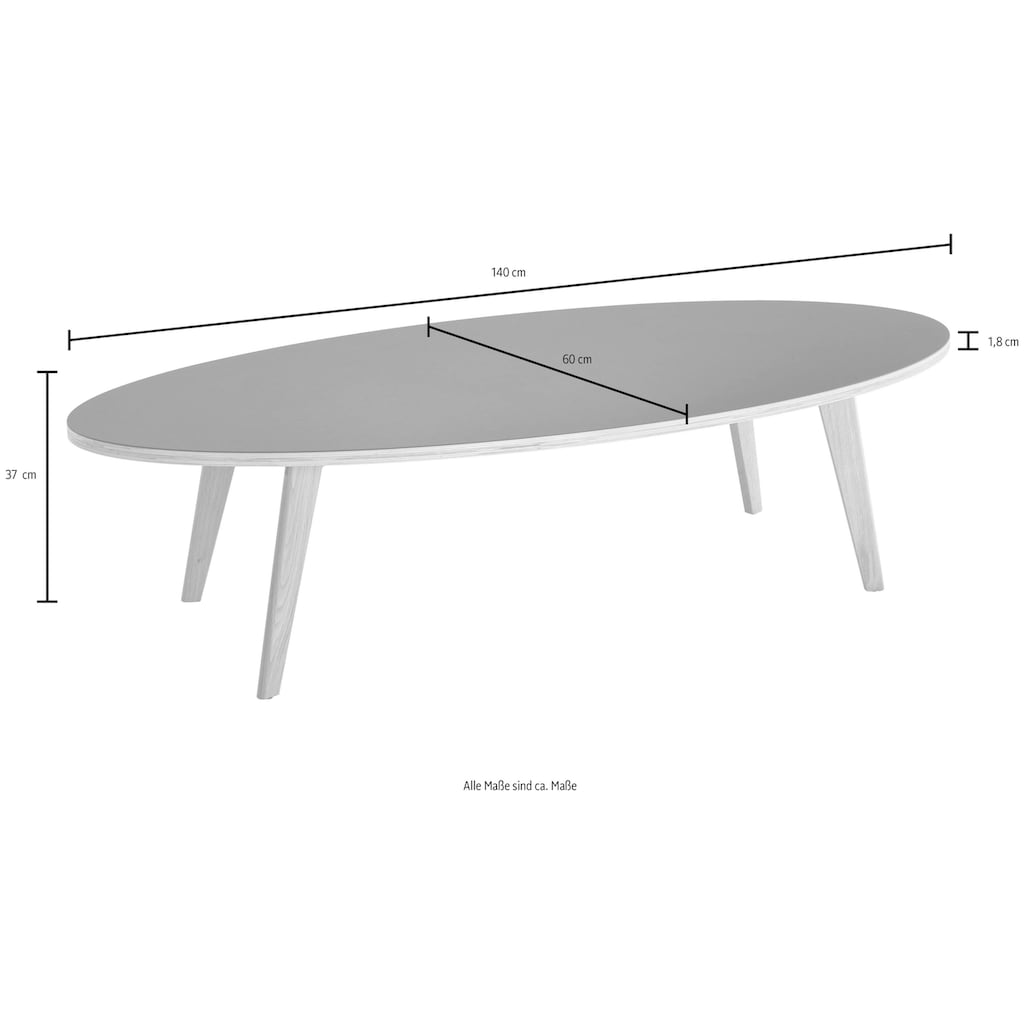 HASSE MÖBEL COLLECTION Couchtisch »7610«