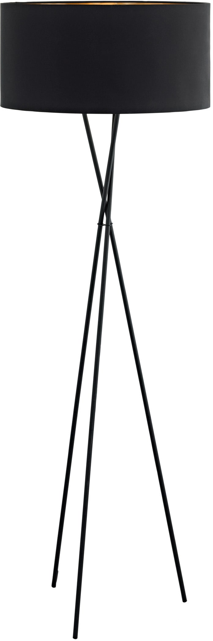 EGLO Stehlampe »FONDACHELLI«, 1 flammig-flammig, x auf kaufen nickel H151,5 Ø51 / cm Stehlampe Raten Hochwertige / weiß