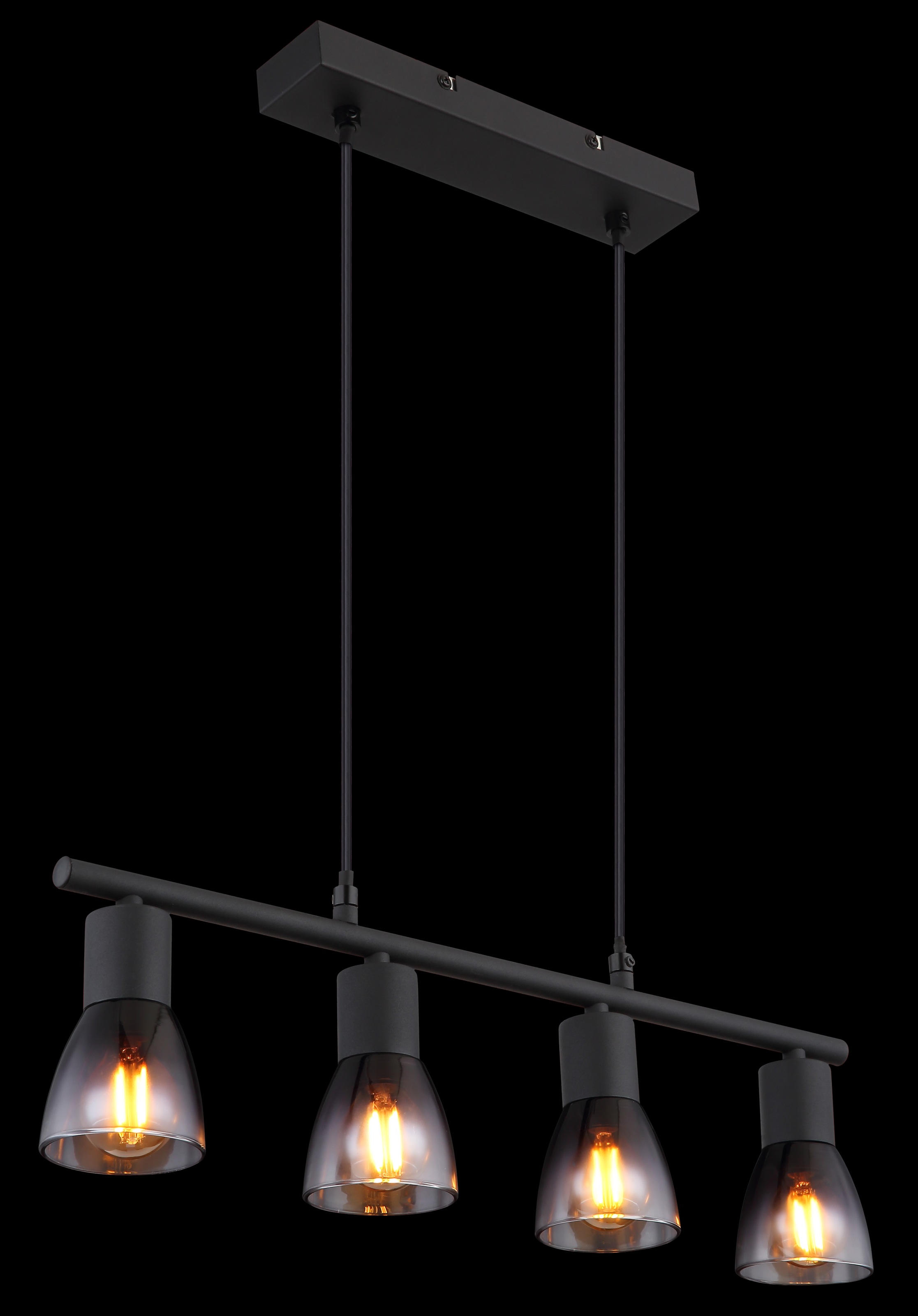 GLOBO LIGHTING Hängeleuchte »SATELLA«, Leuchtmittel E14 | ohne Leuchtmittel, Hängelampe/Pendelleuchte/Esszimmer/Wohnzimmer/Esstisch