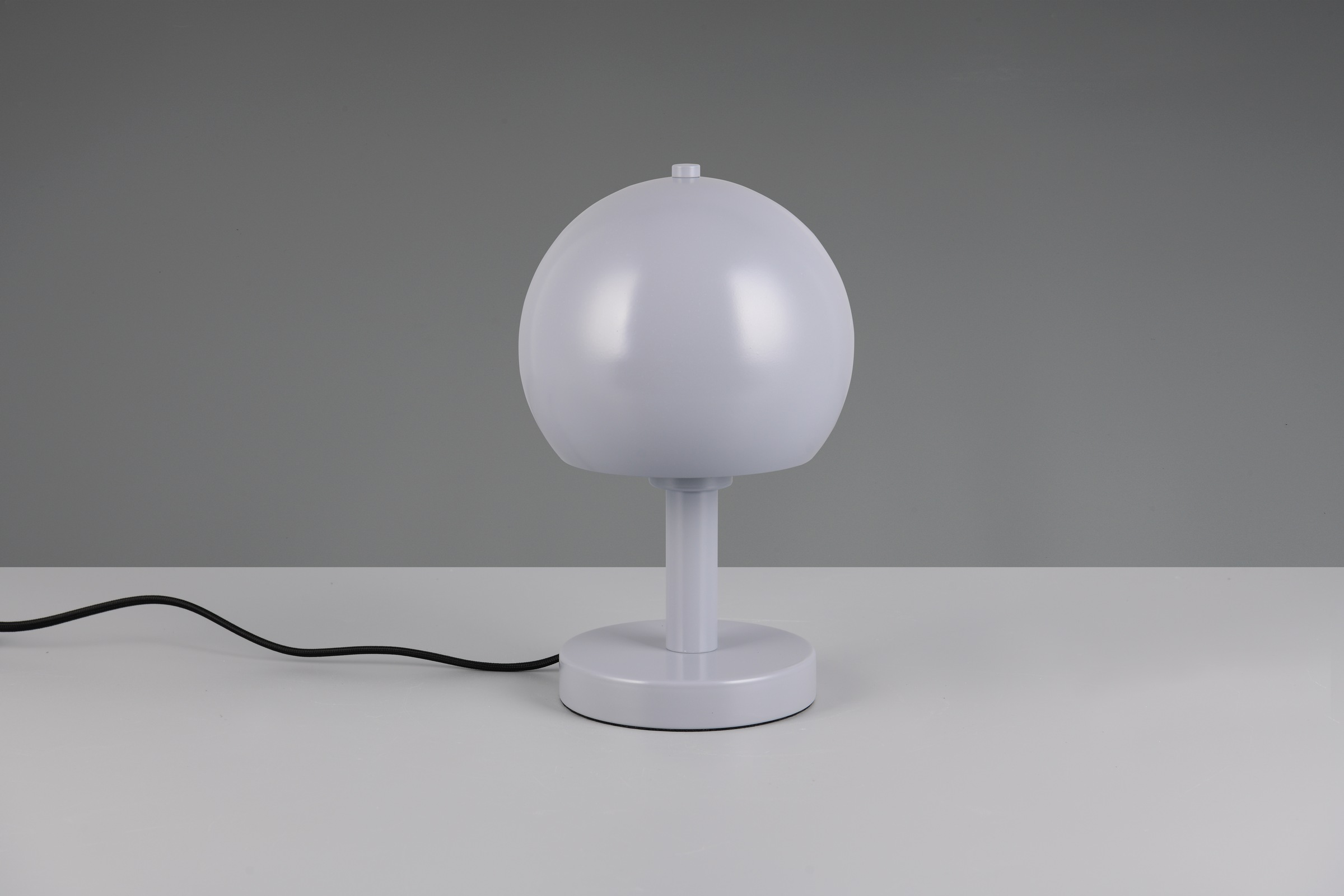 Leonique Tischlampe »Christelle, Deko Tischleuchte mit Metallschirm Ø 18cm Höhe 29cm«, 1 flammig, Leuchtmittel E27 | Leuchtmittel wechselbar, exkl 1x E27 max 10W, indirektes Licht, Lichtaustritt nur nach unten