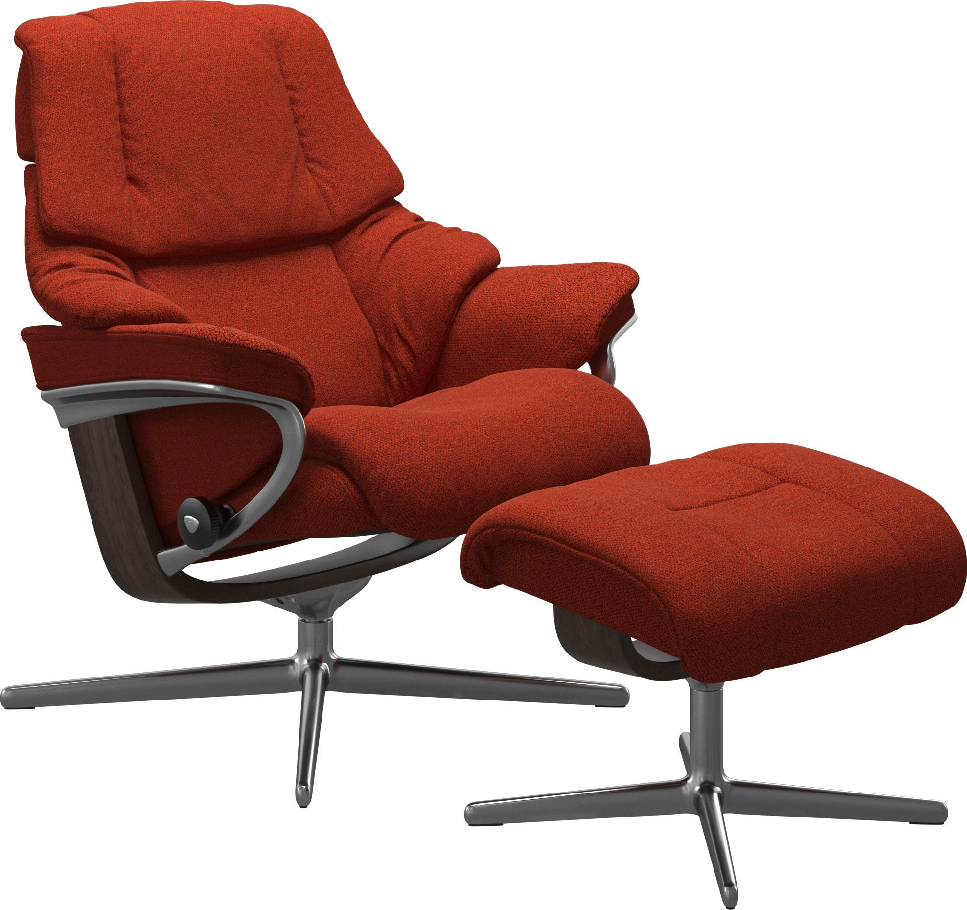 Stressless® Relaxsessel »Reno«, mit Cross Base, Größe S, M & L, Holzakzent Wenge