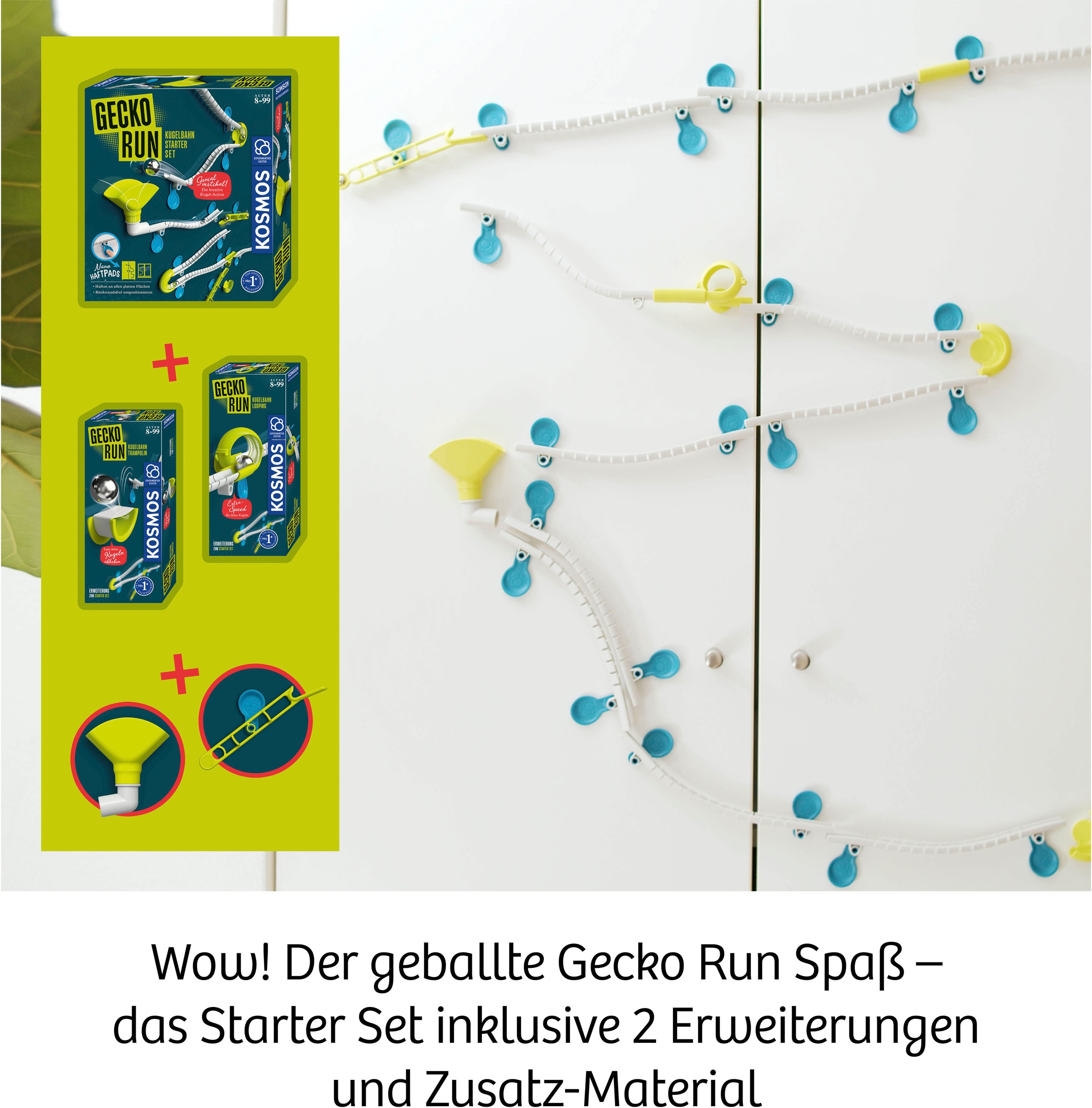 Kosmos Kugelbahn »Gecko Run - Big Box«