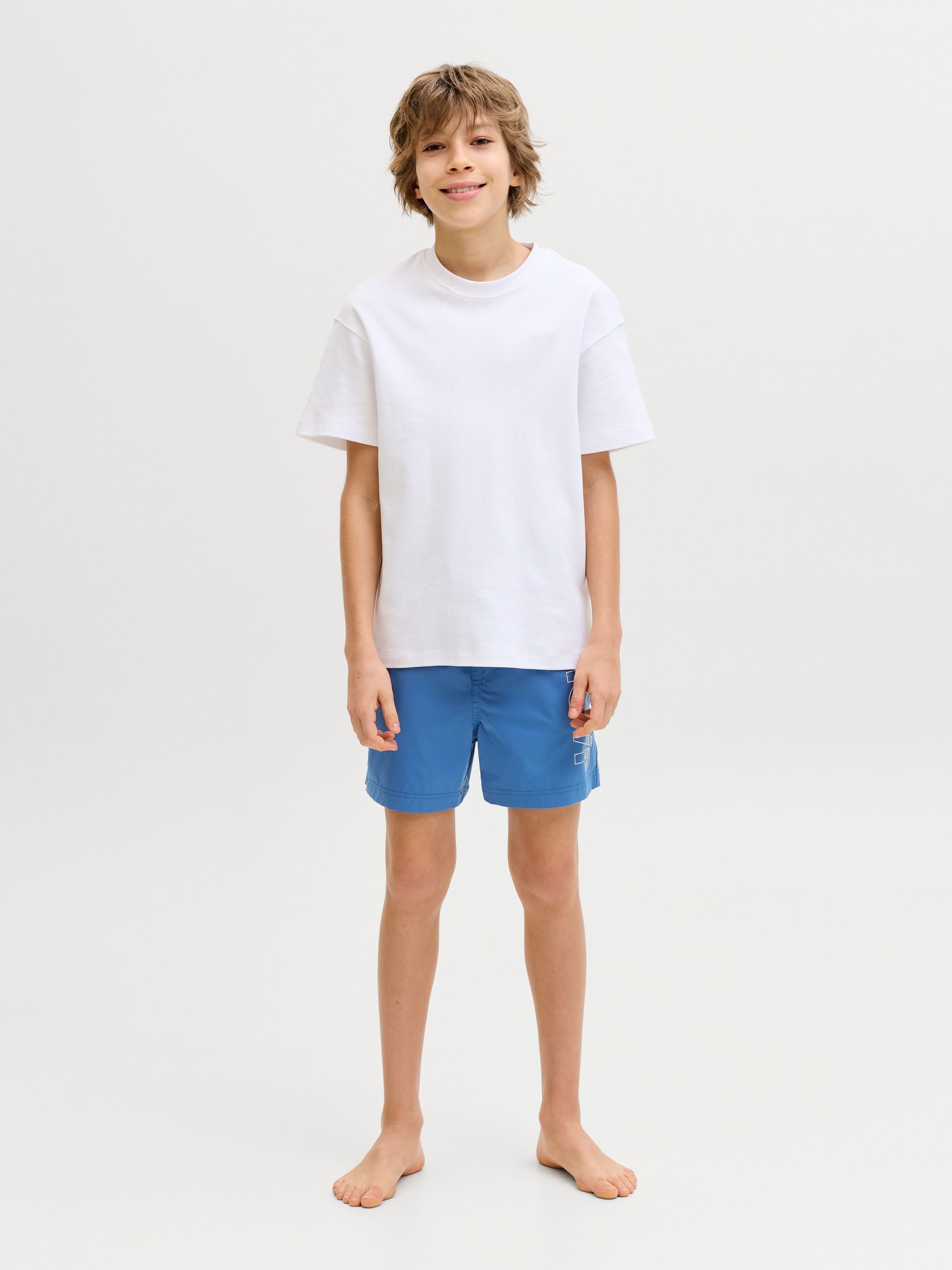Jack & Jones Junior Badeshorts »JPSTMAUI WAVE LOGO SWIM SHORTS SN JNR«