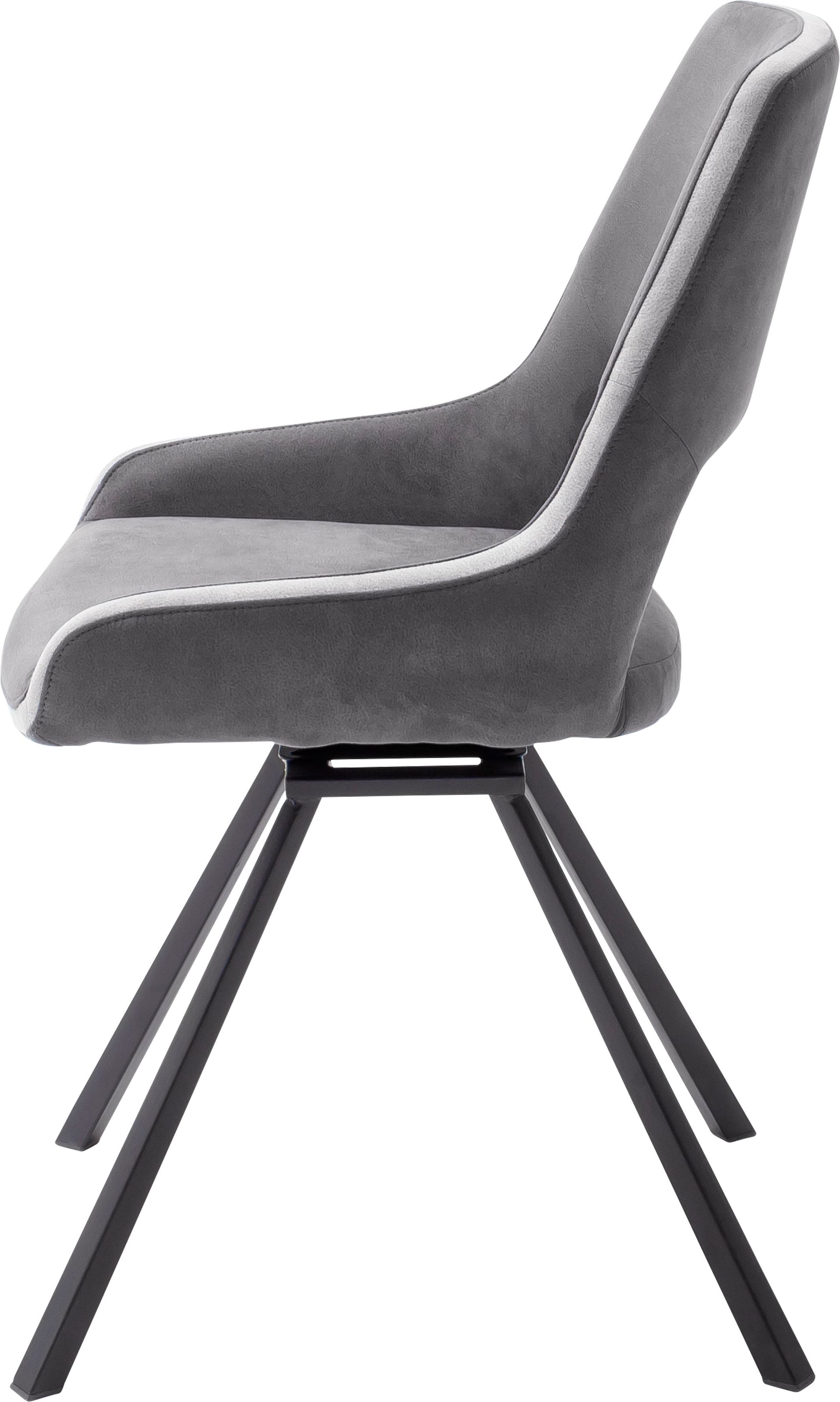 MCA furniture Esszimmerstuhl »Bayonne«, (Set), 2 St., 2er Set, Stuhl 180°drehbar, belastbar bis 120 kg, Sitzhöhe ca. 50 cm