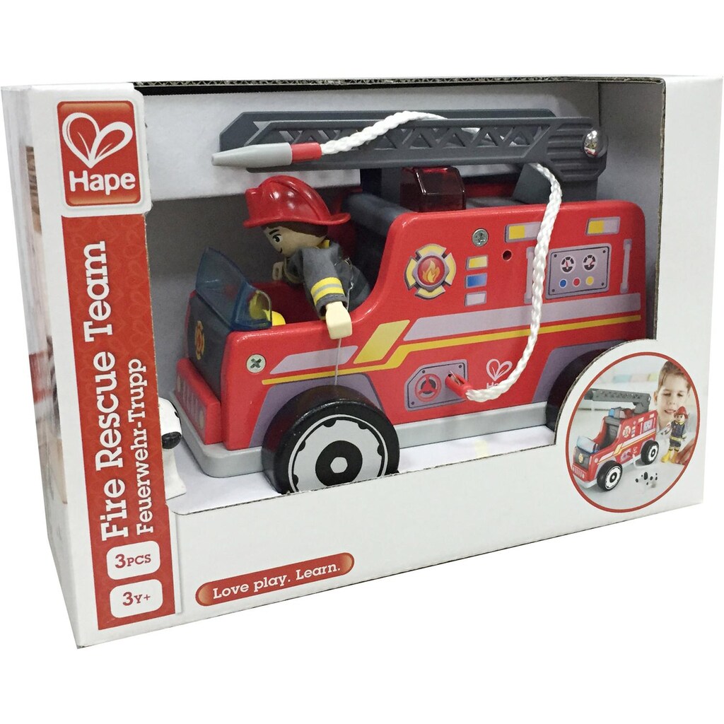 Hape Spielzeug-Feuerwehr »Feuerwehr-Trupp«, (Set)