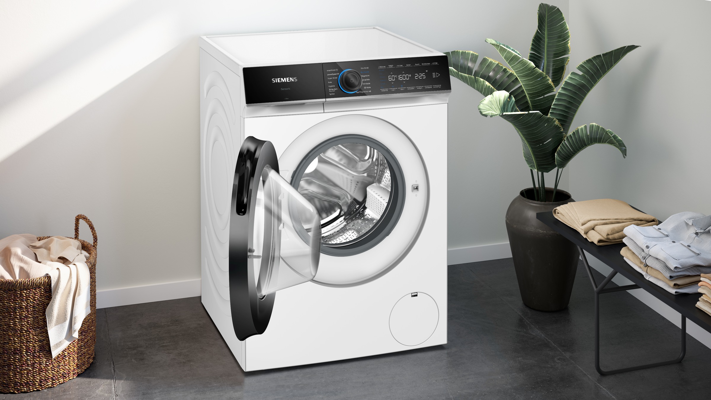 SIEMENS Waschmaschine iQ700 »WG66B2AK1« 11 kg 1600 U/min