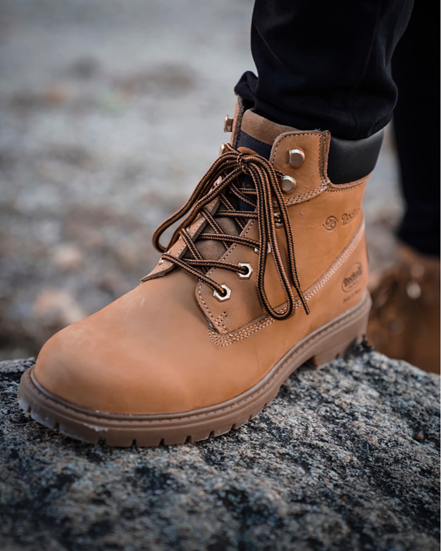 Dockers by Gerli Winterboots  Workerboots, Schnürstiefel mit Blockabsatz