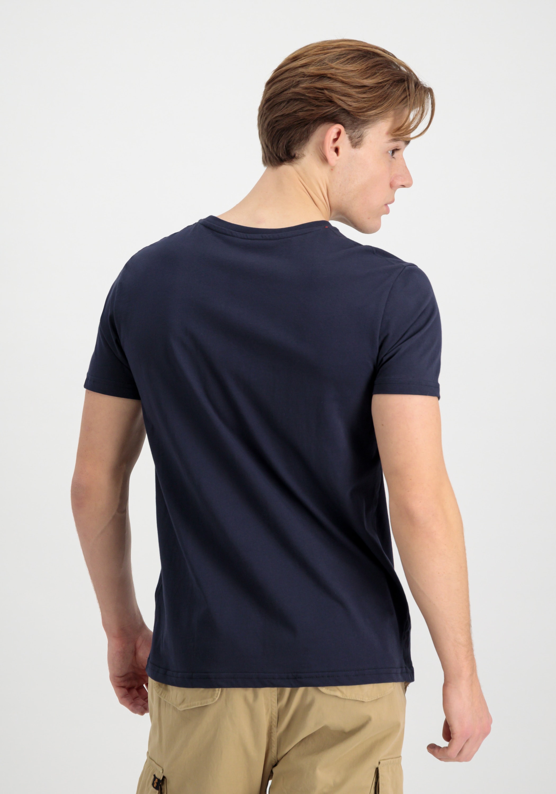 Alpha Industries T-Shirt »Alpha Industries Men - T-Shirts Basic T Mid Logo«