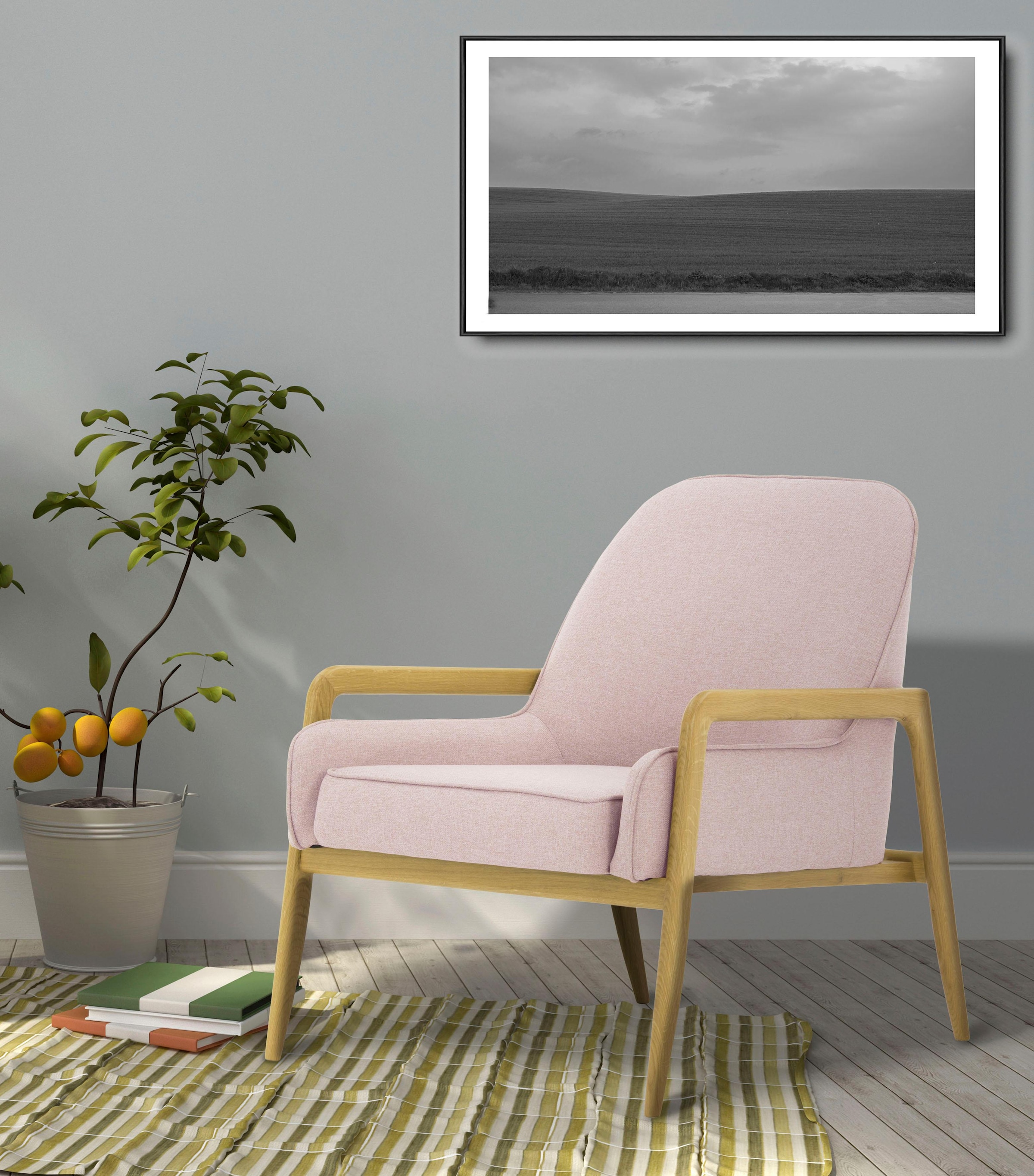 Home affaire Sessel »Braga« wahlweise mit Gestell aus Eiche in dunkel oder günstig online kaufen