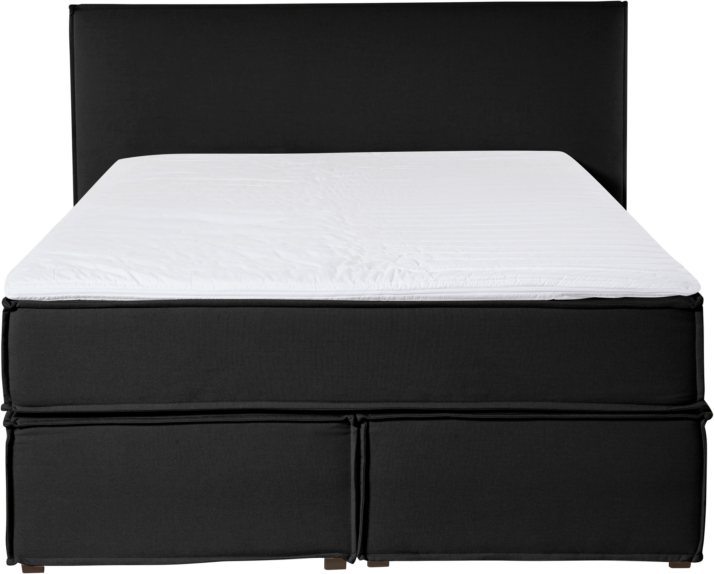 LeGer Home by Lena Gercke Boxspringbett "Yuma" incl. Topper, in 4 Breiten, günstig online kaufen