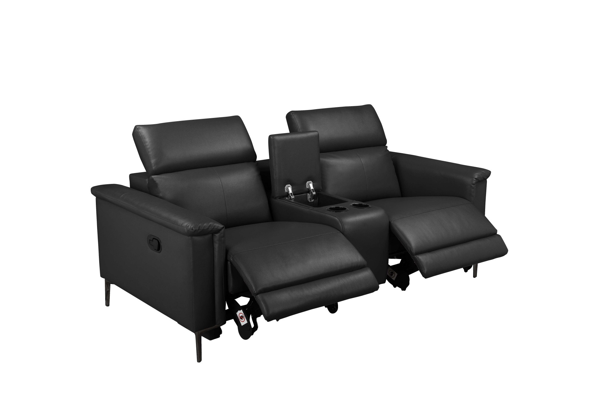 Places of Style 2-Sitzer »Lund, 2er-Kinosofa, TV-Sessel, Multimedia-Sofa, USB-A,«, m. elektrischer o. manueller Relaxfunktion, Getränkehalter u. Staufach