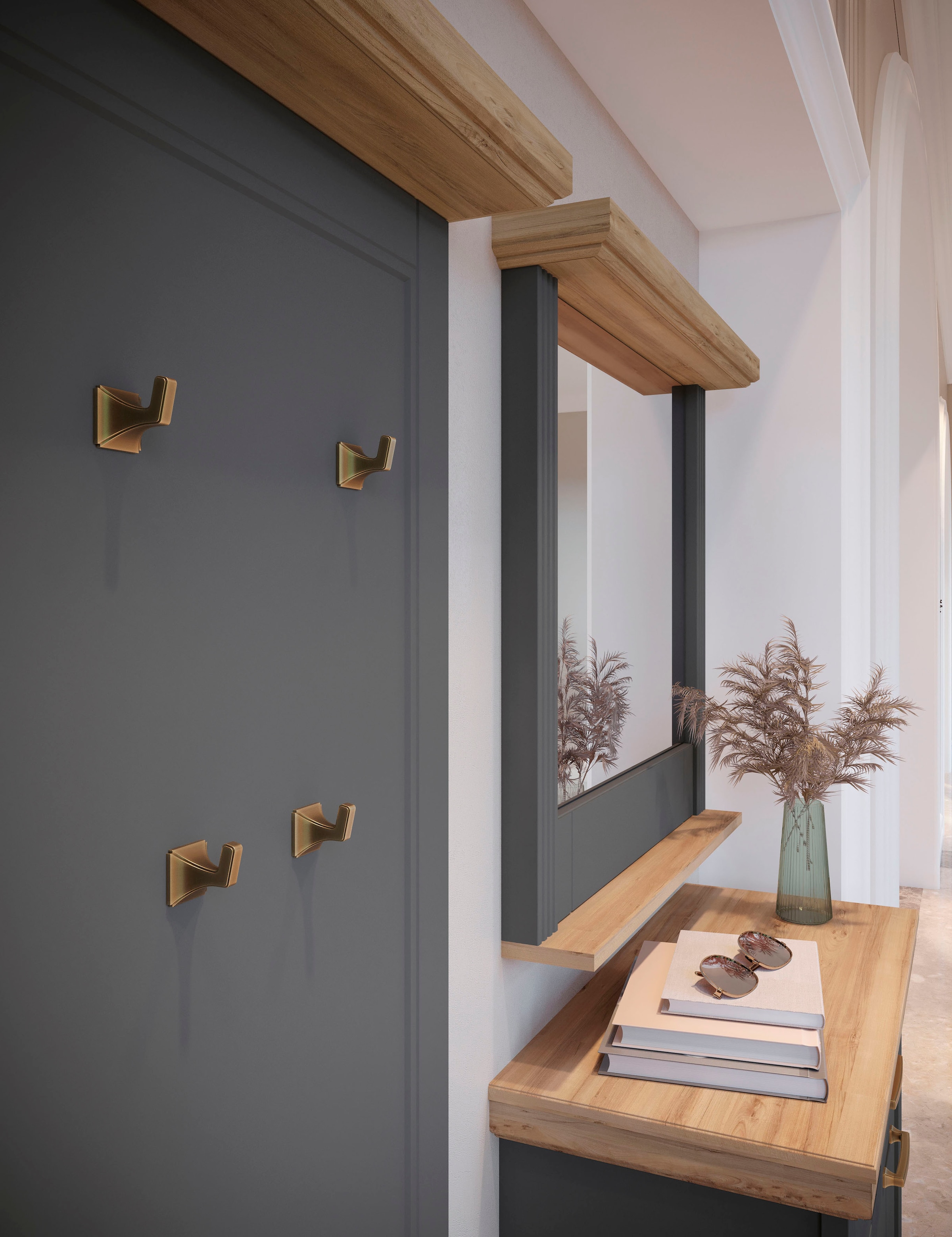 Home affaire Wandspiegel »Tara«, UV lackiertes MDF
