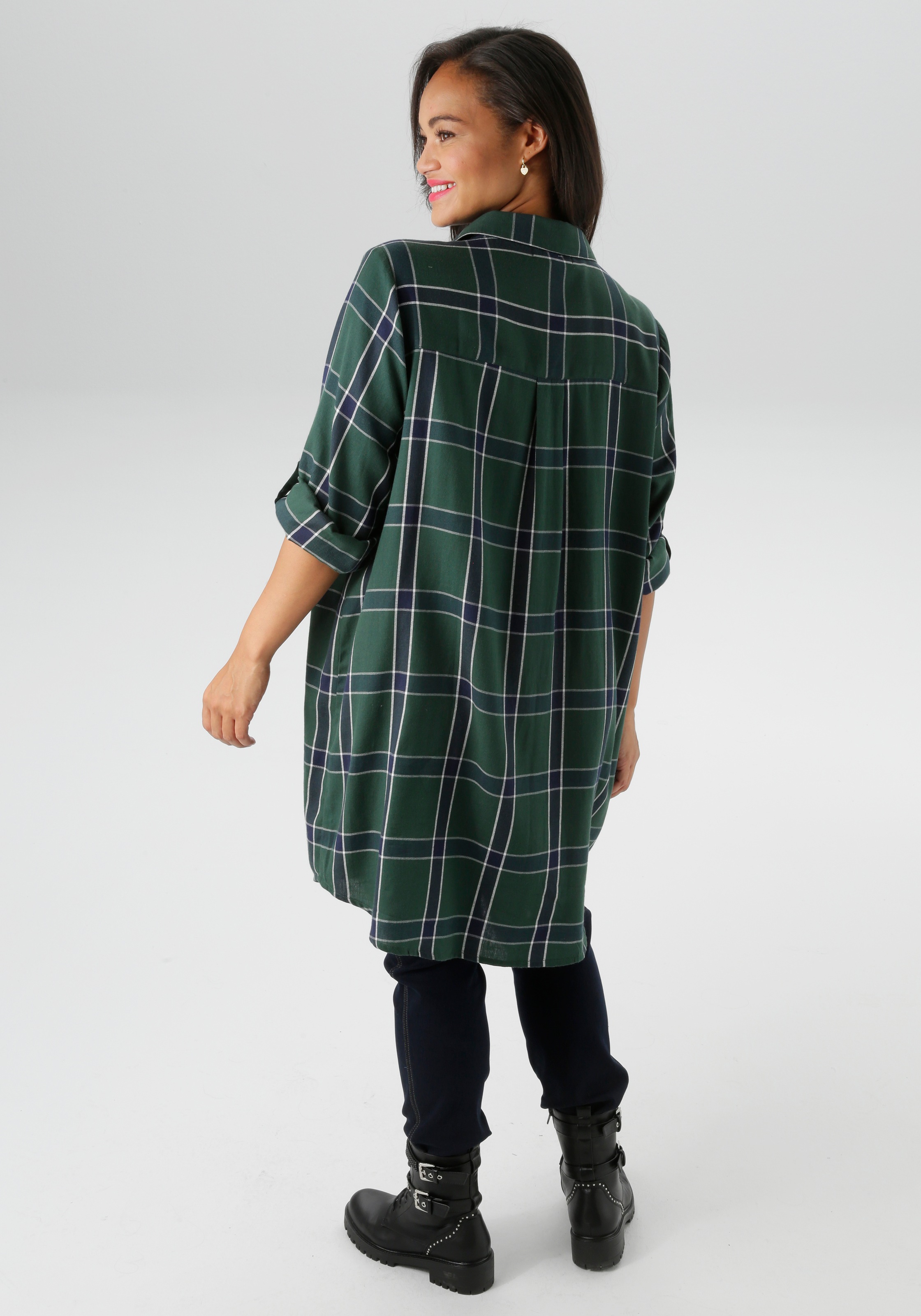 Aniston PLUS Karobluse, in trendigen Karodessin - NEUE KOLLEKTION