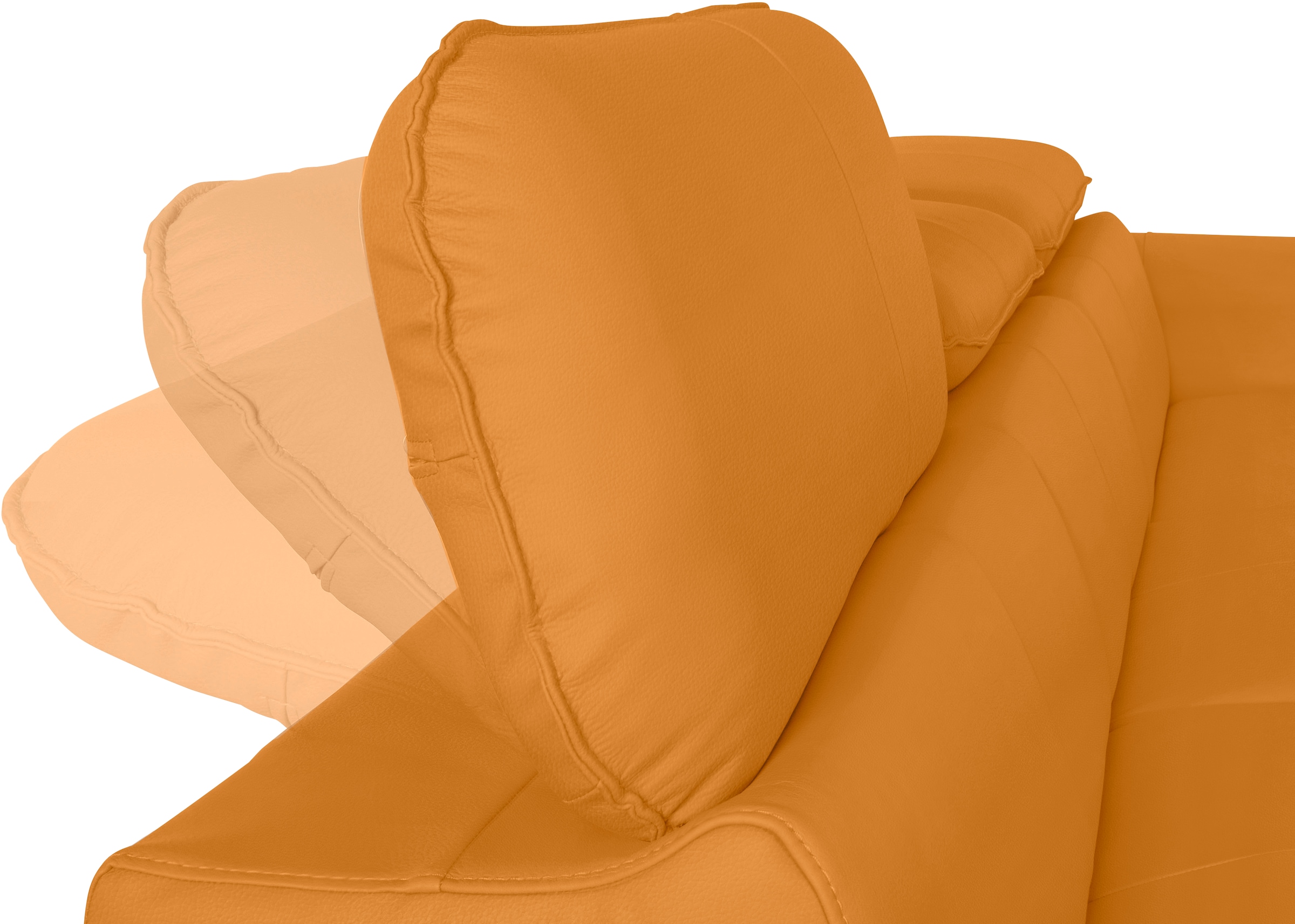 COTTA Ecksofa Driver, mit Kopfteilverstellung, wahlweise mit Bettfunktion