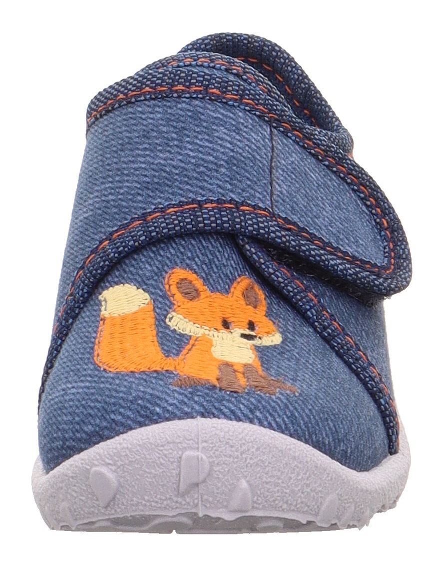 Superfit Hausschuh »SPOTTY WMS: Mittel«, Kindergartenschuh mit Klettverschluss, Größenschablone zum Download