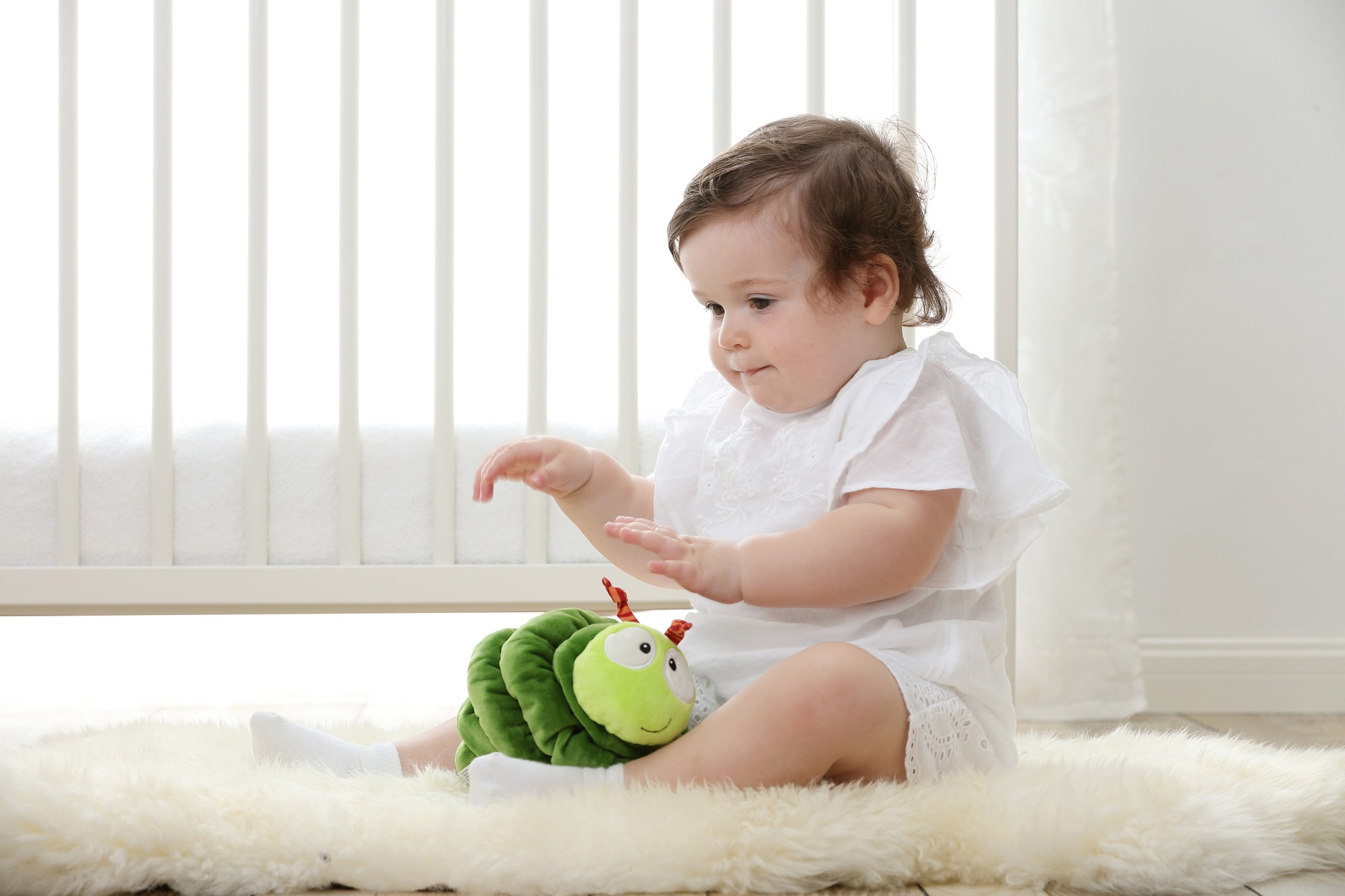 Sigikid Kuscheltier »PlayQ, Rattel-Raupe«