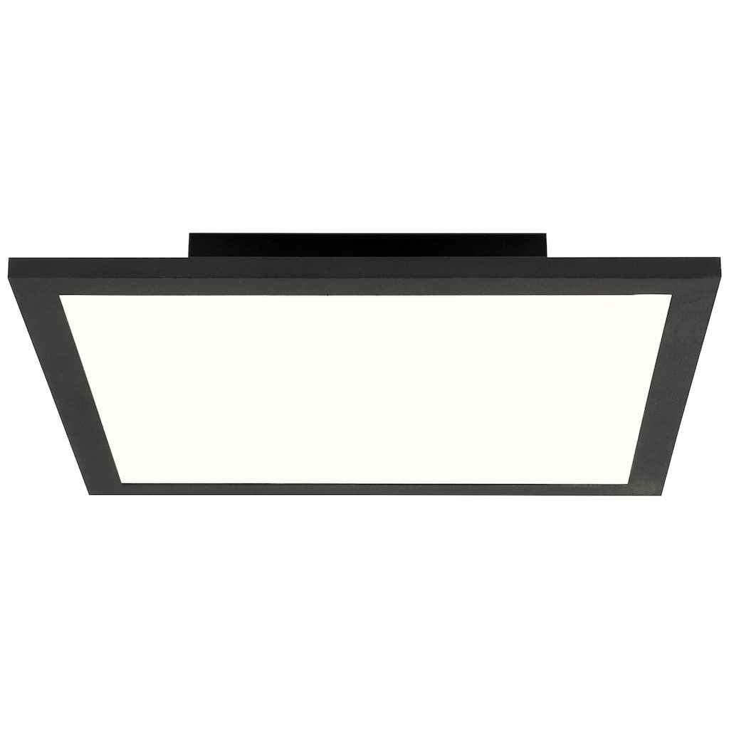 Brilliant LED Panel »Buffi«, 1 flammig-flammig, 5 cm Höhe, 0 cm Durchm., 0, Metall/Kunststoff, sand schwarz