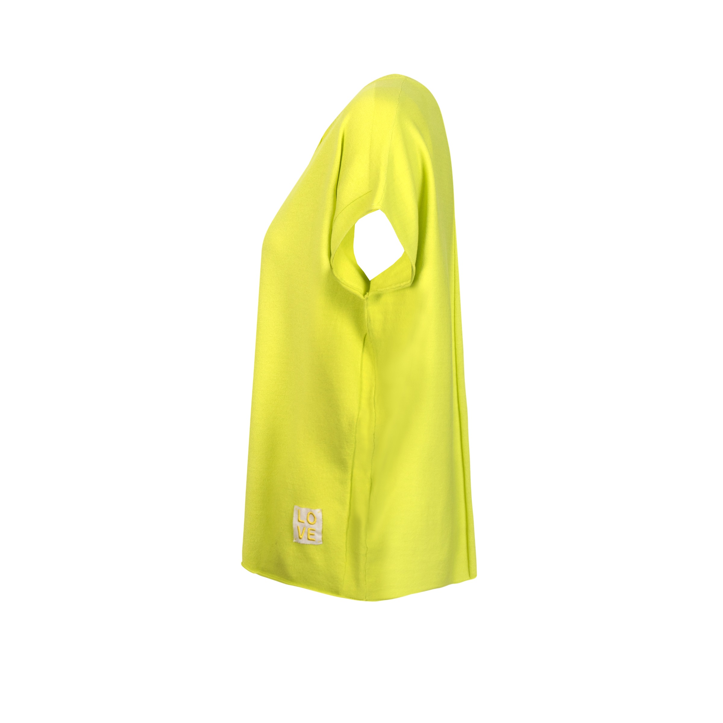 Lieblingsstück Kurzarmpullover »KaristaEP«, in angesagter Trendfarbe