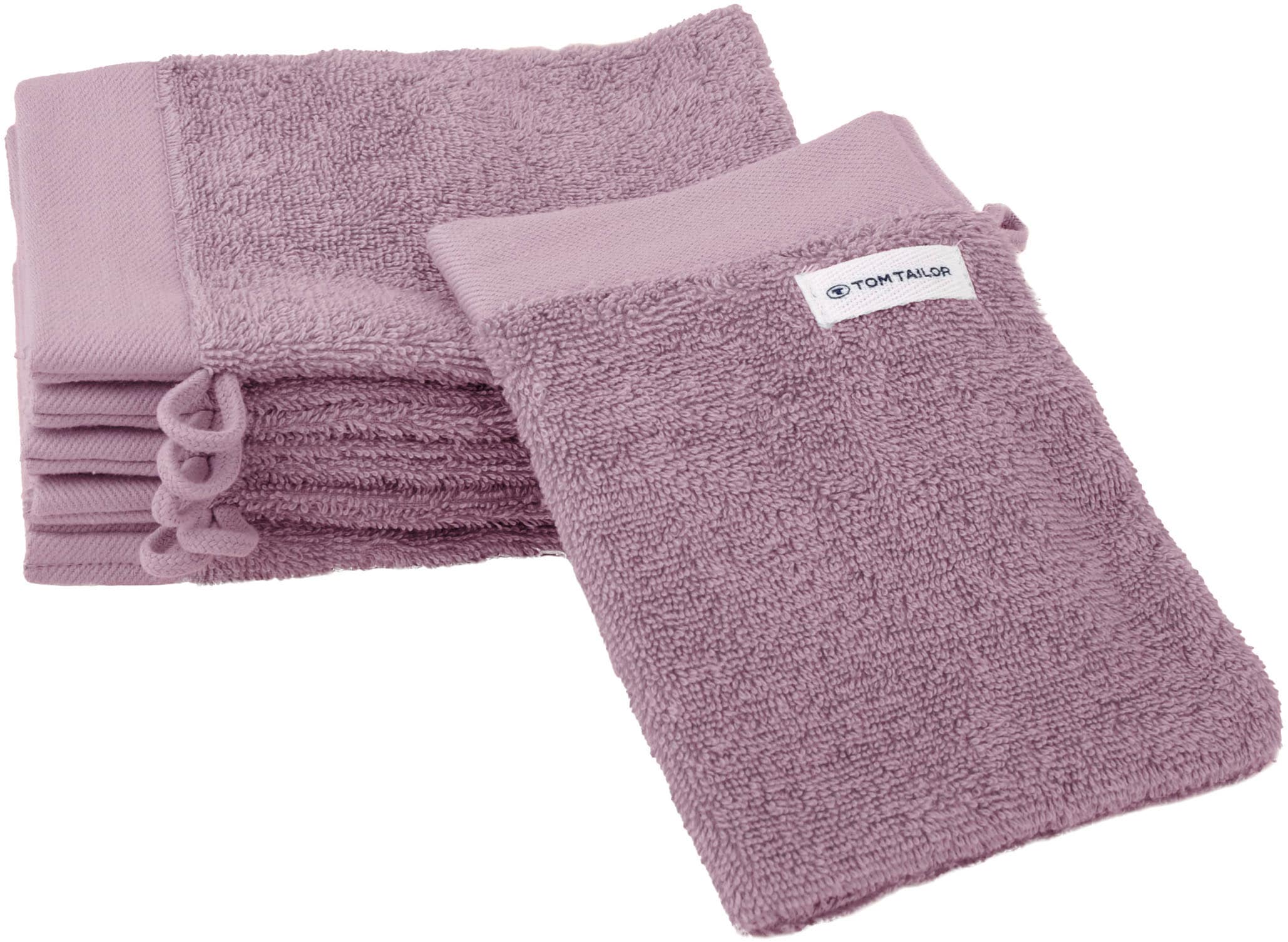 TOM TAILOR HOME Waschhandschuh »Waschhandschuh COLOR BATH«, (6 St., 6er Set günstig online kaufen