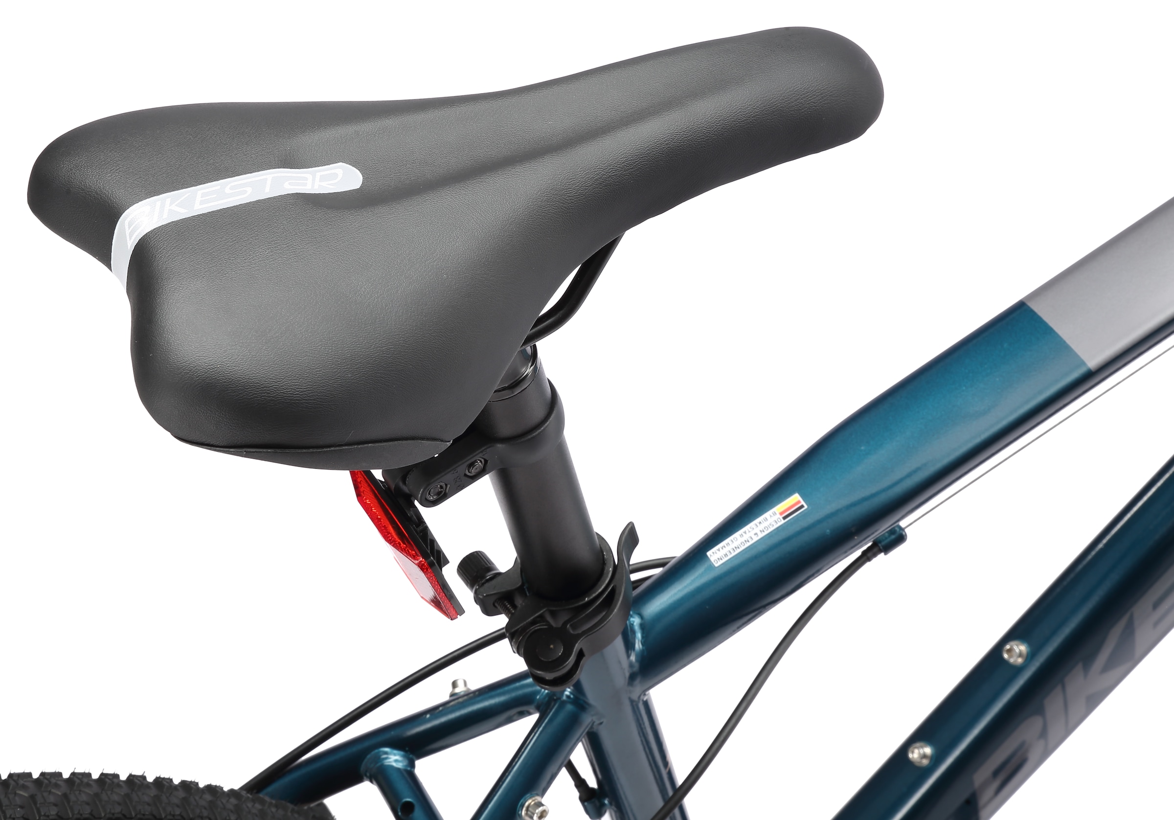 Bikestar Mountainbike 21 Gang Shimano RD-TY300 Schaltwerk Kettenschaltung für Damen und Herren, Kettenschaltung