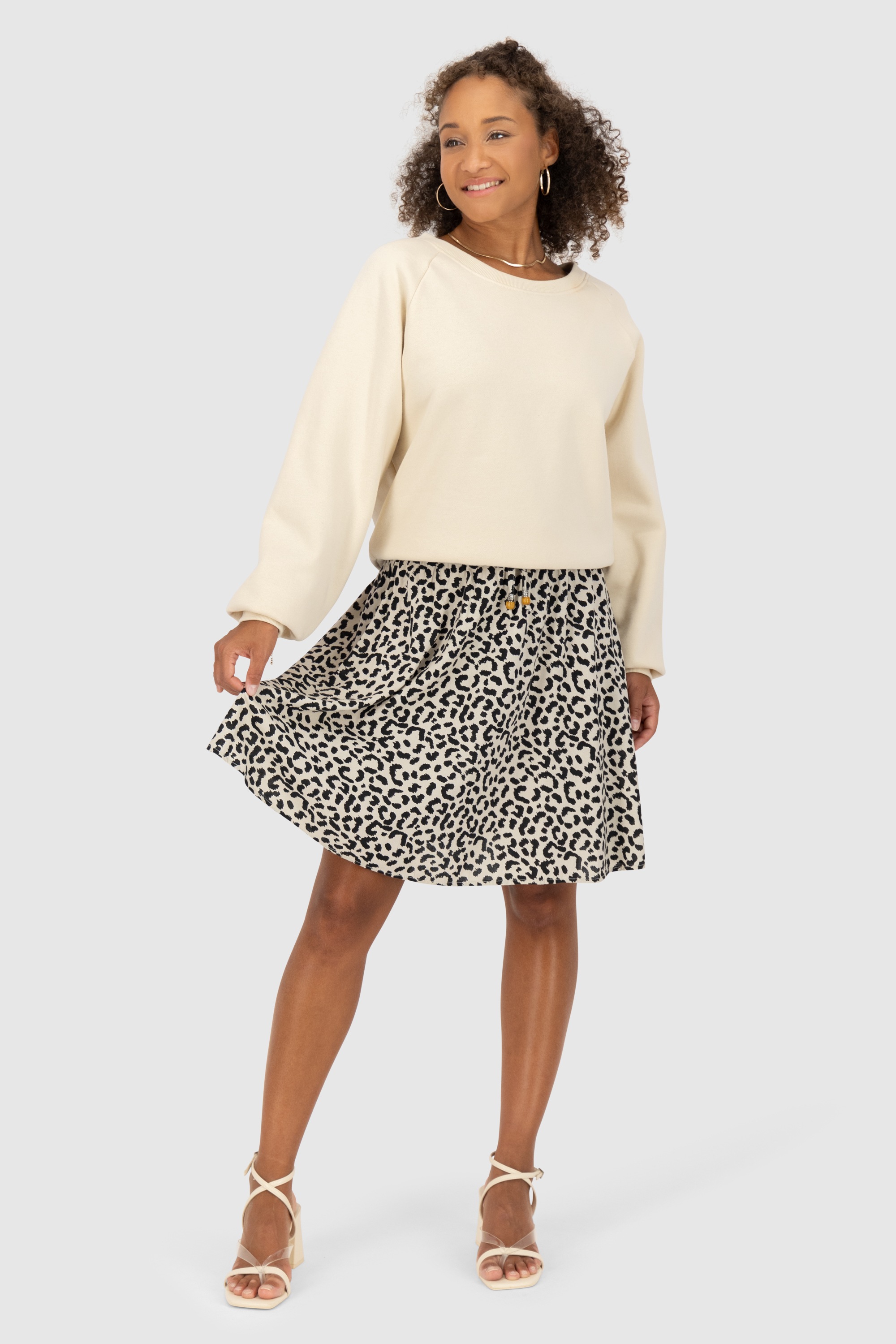 Alife & Kickin Sweatshirt »Damen TeonaAK A«, Basic Pullover mit Rundhalsausschnitt