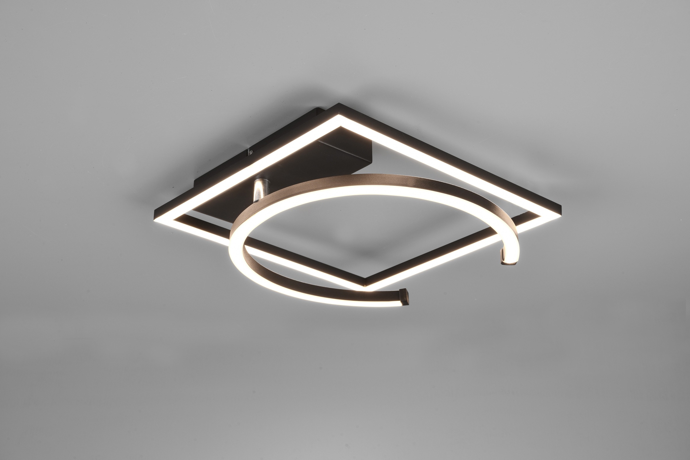 TRIO Leuchten LED Deckenleuchte »PIVOT«, 1 flammig-flammig, über Wandschalter dimmbar, zur Wand-und Deckenmontage geeignet