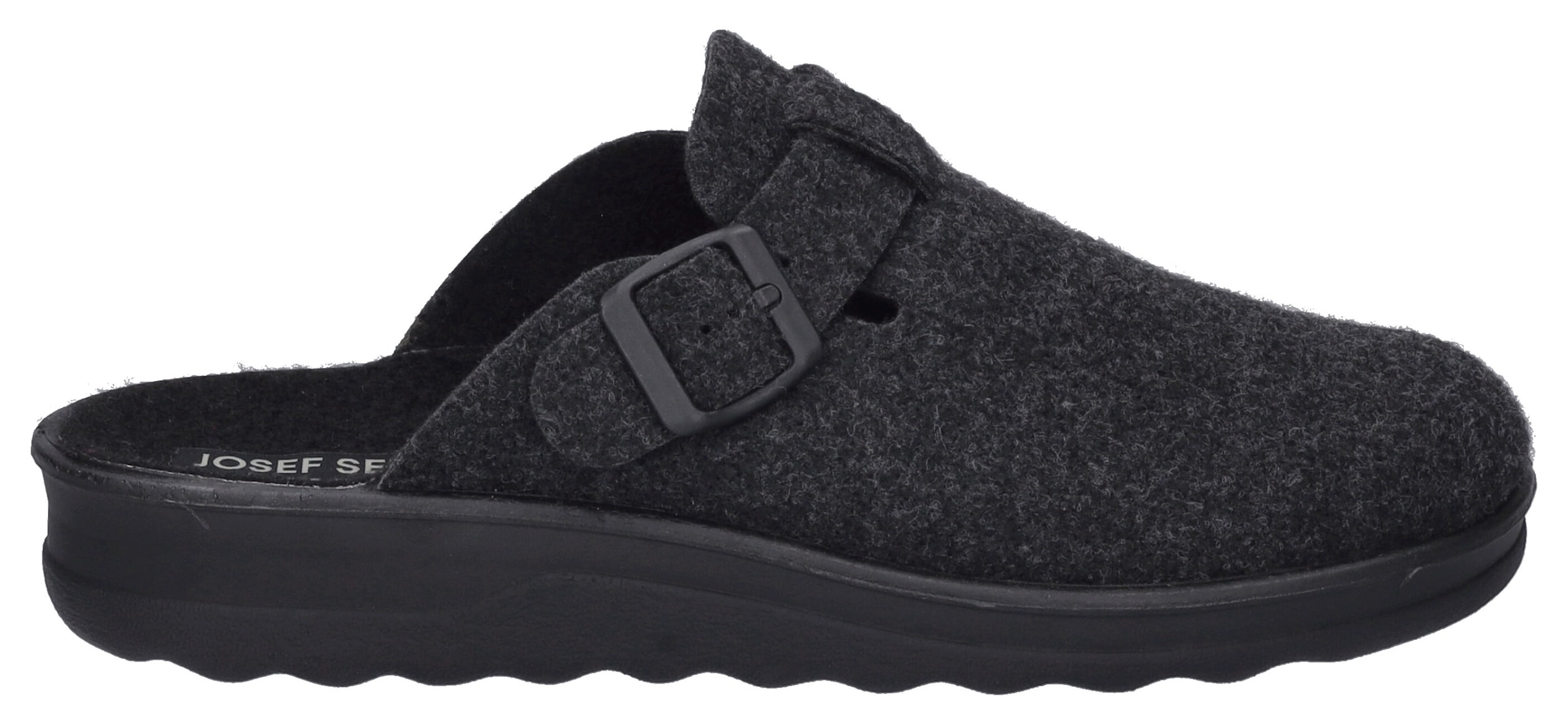 Josef Seibel Pantoffel »Metz 240«, Hausschuh, Clog, Filzschuh in Komfortweite H (sehr weit)