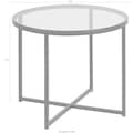 ACTONA GROUP Couchtisch »Conrad«, Tischplatte aus Rauchglas, Metallgestell, Breite  55 cm auf Raten kaufen