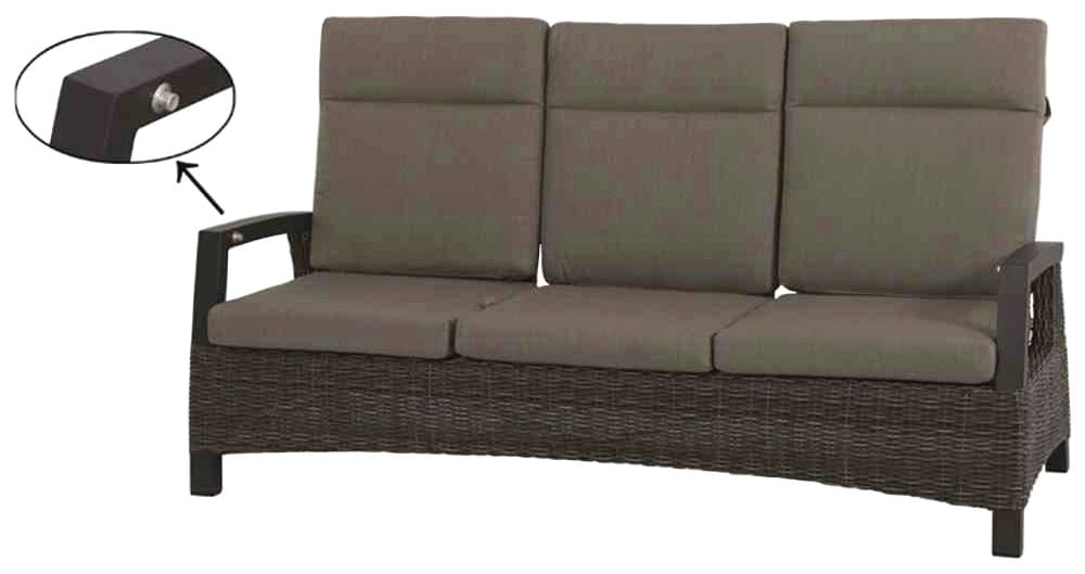 Siena Garden Gartenlounge-Set »Corido«, (4 tlg.)