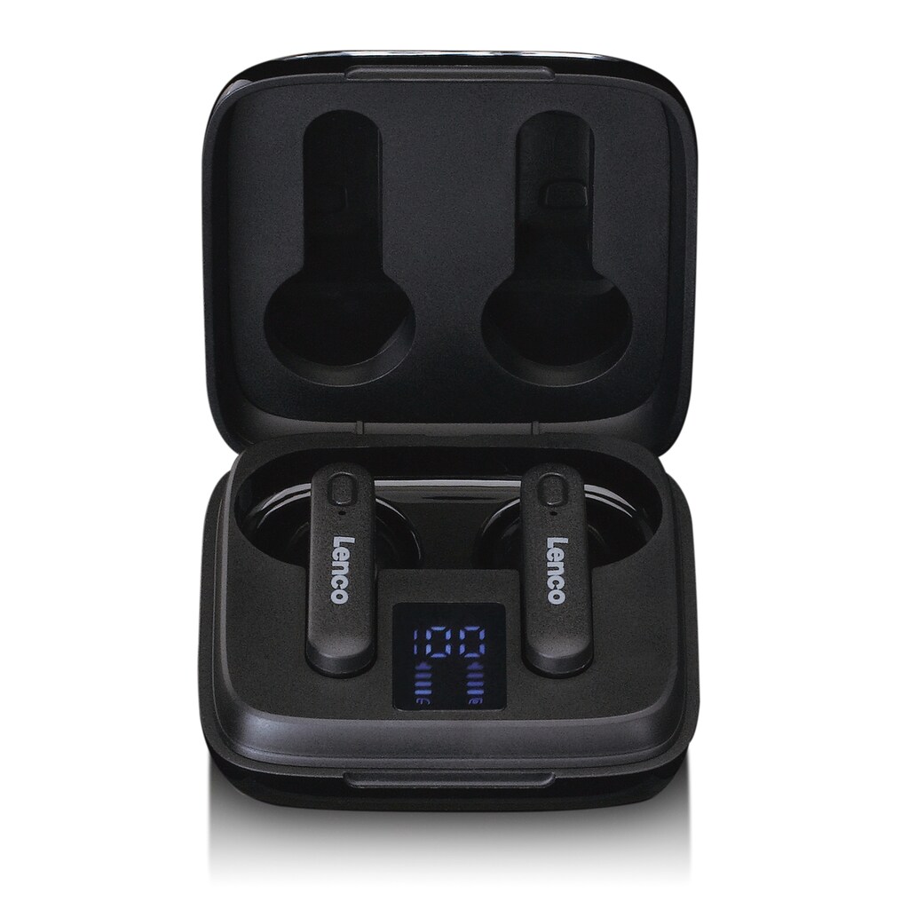 Lenco wireless In-Ear-Kopfhörer »EPB-430BK - Kabellose Kopfhörer«