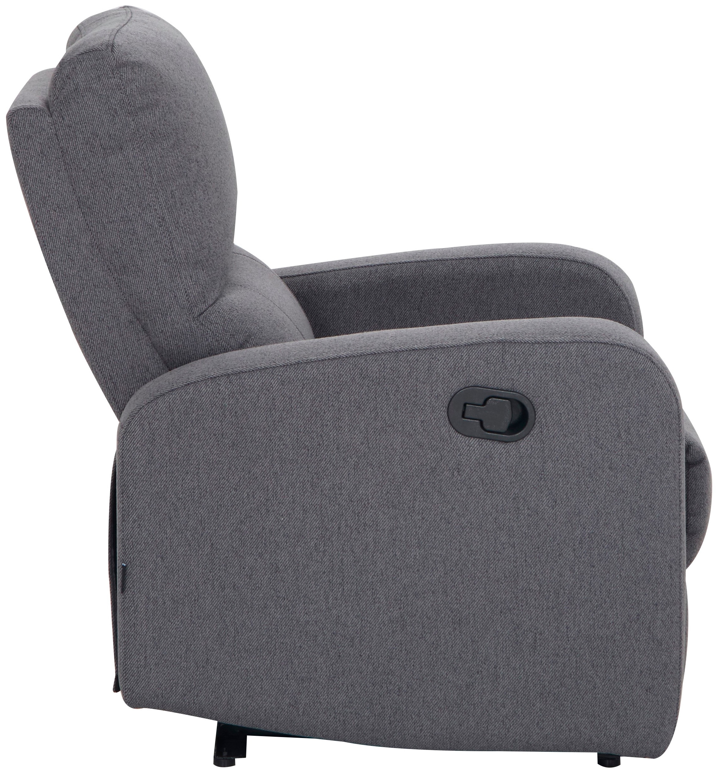 Home affaire Relaxsessel »TOURNAY, TV-Sessel mit Recliner - und Liegefunktion, Webstoff,«, Ruhesessel mit Beinablage, Liegefläche ideal verstellbar 105°-135°