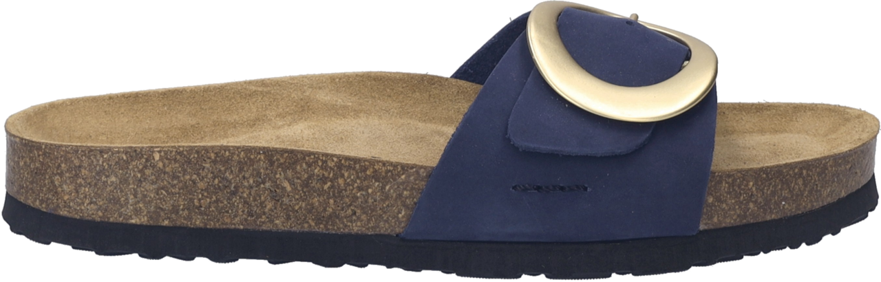 Josef Seibel Pantolette »Hermine 14«  Schlupfschuh, Flats, Hausschuh mit vorgeformtem Fußbett, in Weite G