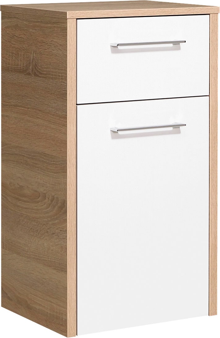 Saphir Badmöbel-Set »Quickset 382 4-teilig, Waschbeckenunterschrank mit LED-Spiegelschrank«, (4 St.), Unterschrank, Hängeschrank, inkl. Türdämpfer, 6 Türen, 1 Schublade