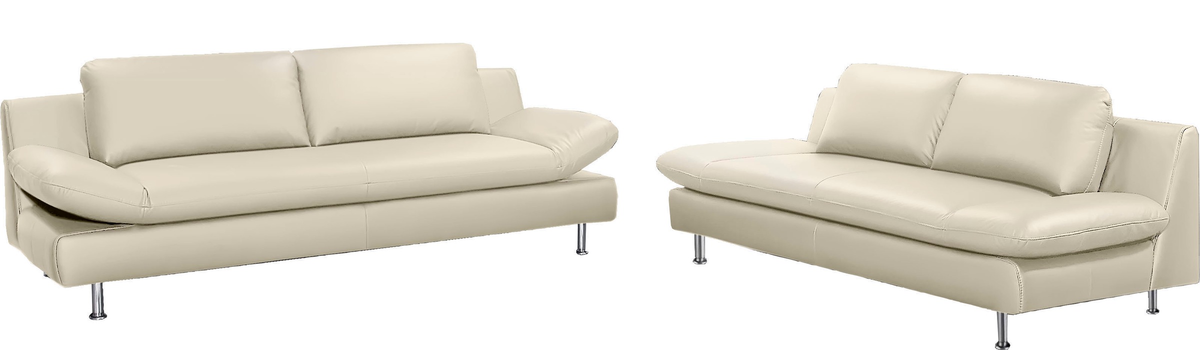 PLACES OF STYLE Polstergarnitur »Redding« Set, 2 Stk. tlg. bestehend aus 2- günstig online kaufen