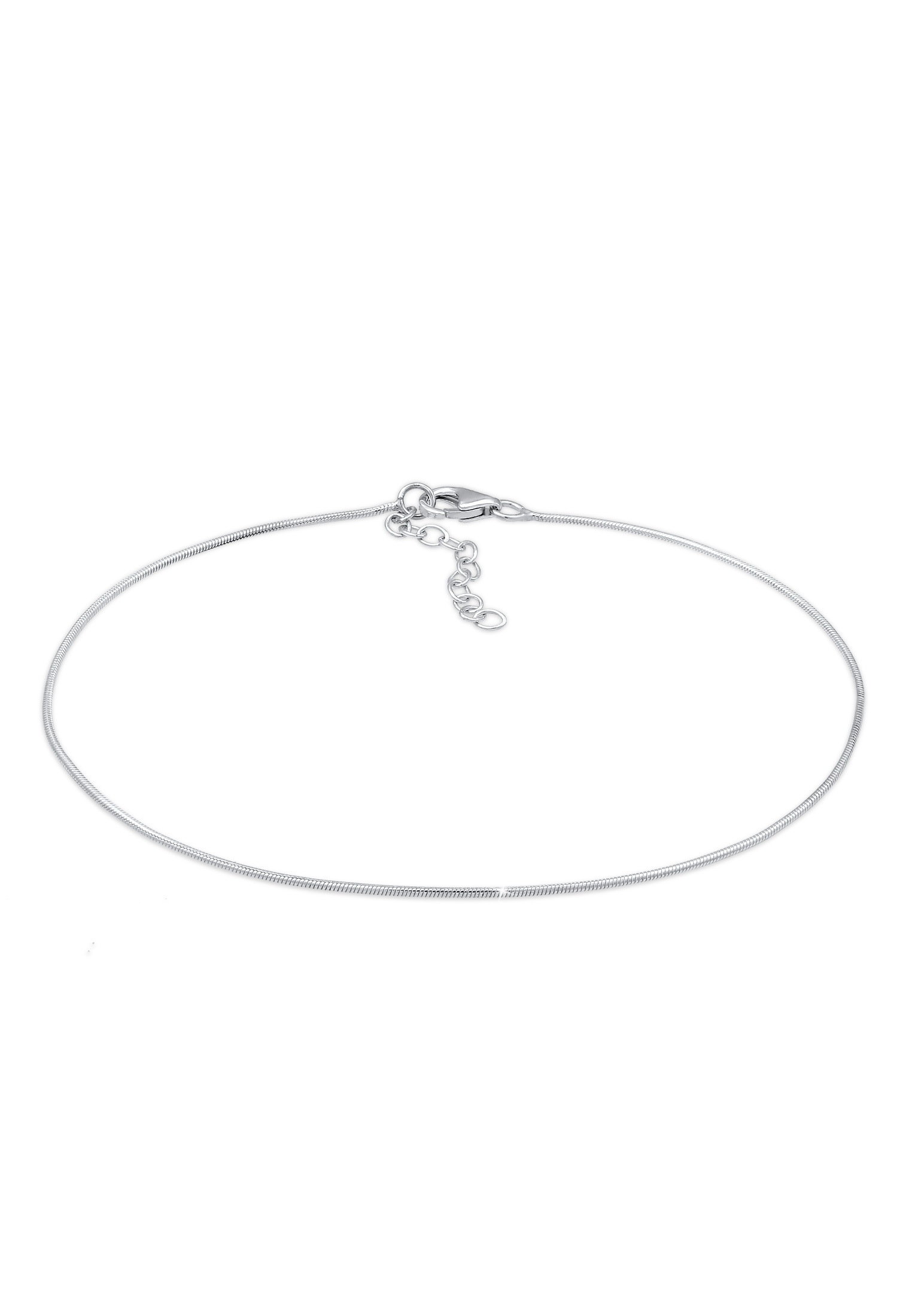 Elli Fußkette »Basic Schlangenkettchen 925 Silber«
