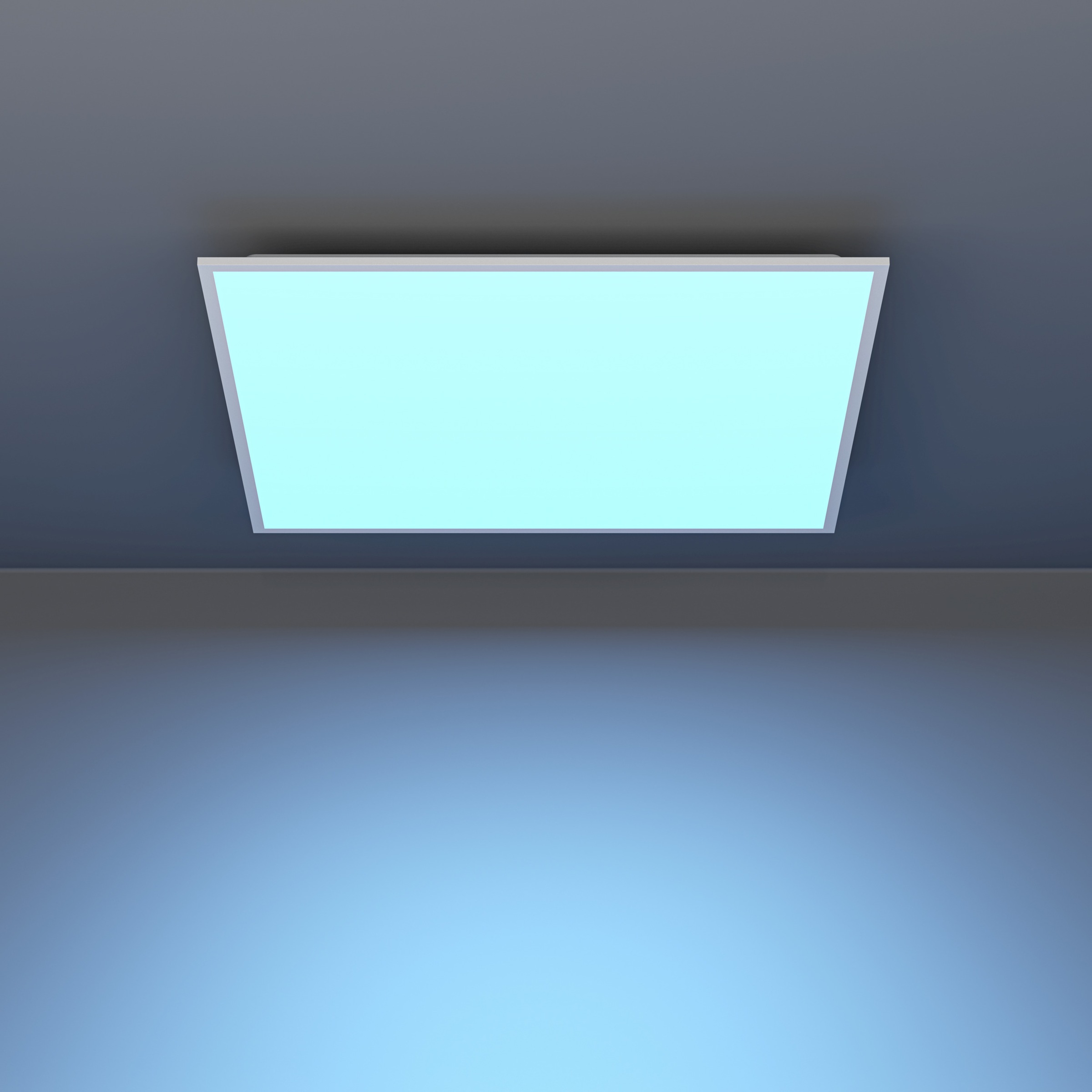 EGLO LED Deckenleuchte »MORADILLO-Z Deckenlampe - Stahl - LED - 33W - IP20« LED-Modul 1 Stk. Kaltweiß | Neutralweiß | RGB | Warmweiß Wohzimmerlampe, Esszimmerlampe, Schlafzimmer, L59,5 x B59,5 x H6,1 cm