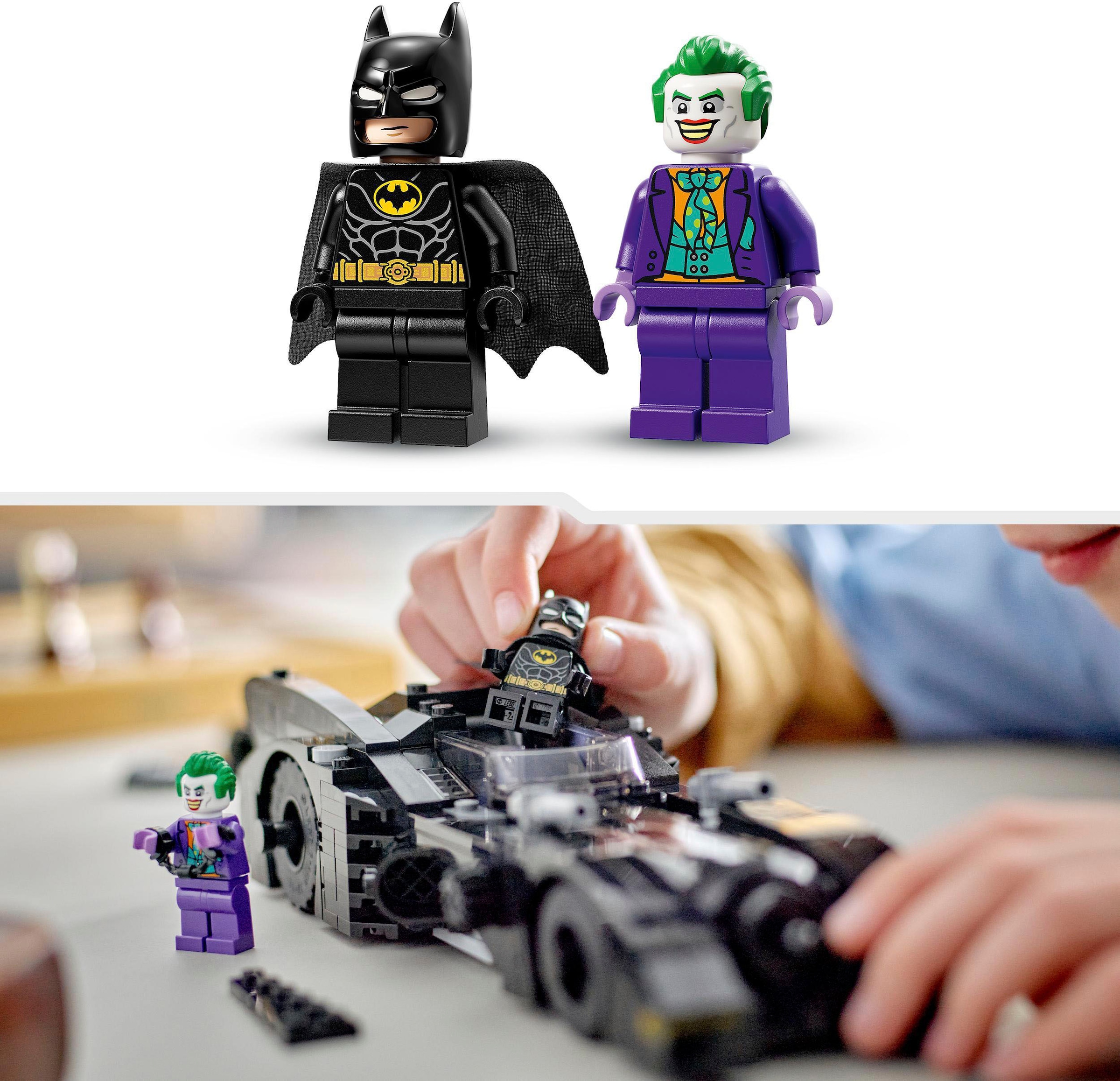 LEGO® Konstruktionsspielsteine »Batmobile: Batman verfolgt den Joker (76224), LEGO® Batman«, (438 St.), Made in Europe