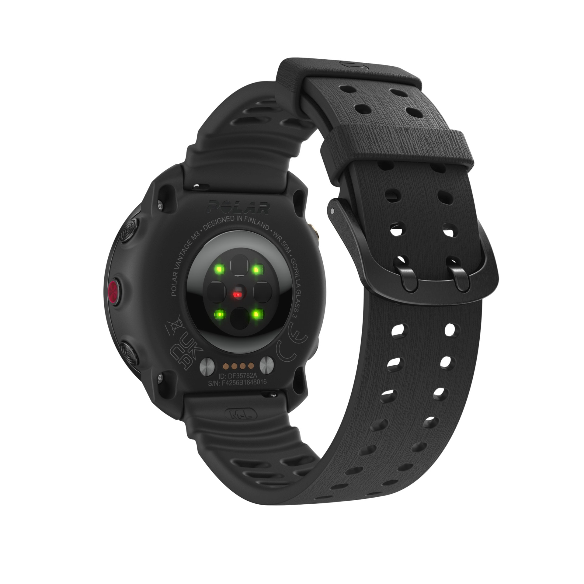 Polar Smartwatch »VANTAGE M3 S-L«, (3,3 cm / 1,28 Zoll), Proprietär, 32 GB