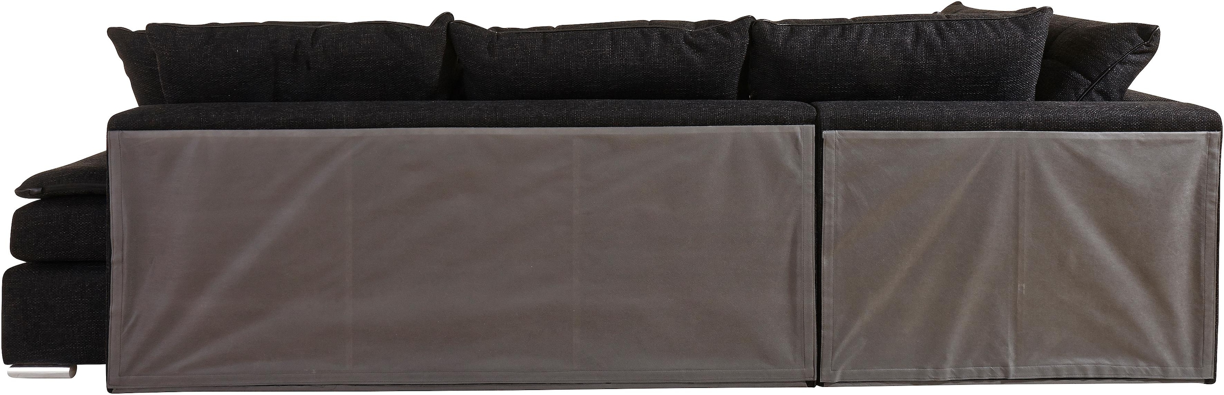 INOSIGN Ecksofa »Night & Day L-Form mit Dauer-Schlaffunktion ohne Armlehnen«, mit Boxspring-Bettfunktion 180x200 cm und Bettkasten, Dauerschläfer!