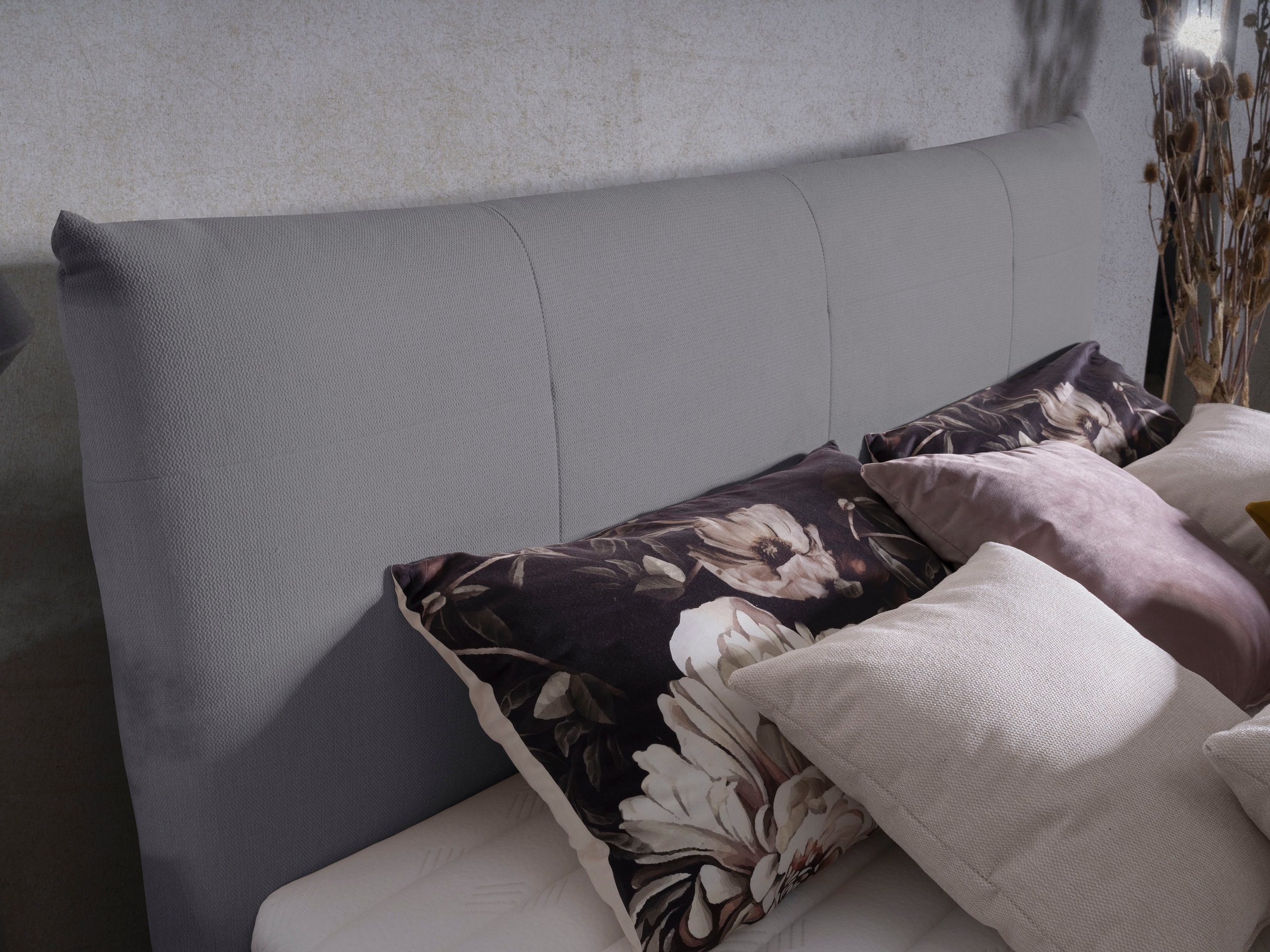 alina Boxspringbett »Luga«, 188 cm breit, inkl. Matratze und Komfortschaum-Topper