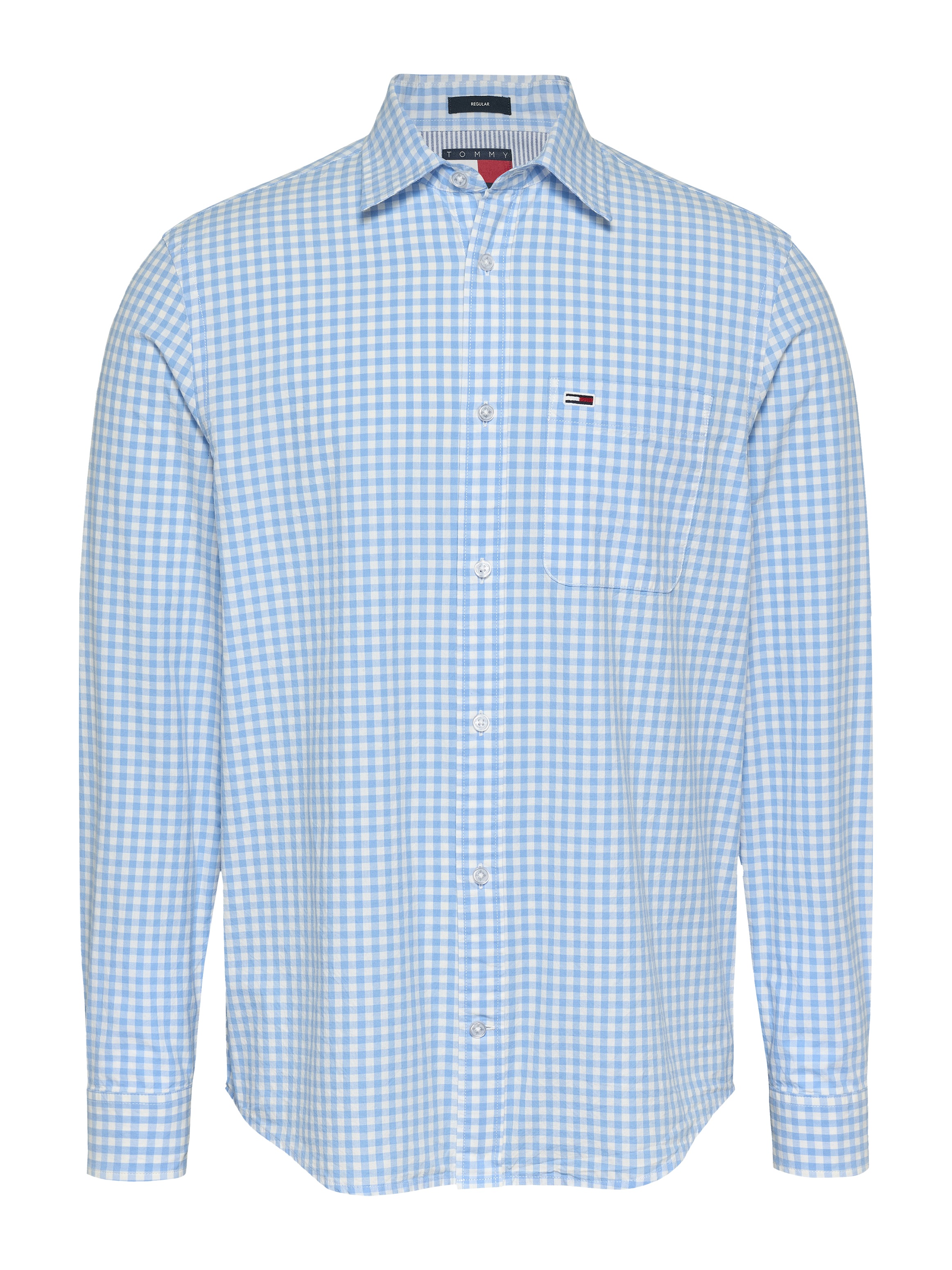 Tommy Jeans Karohemd »TJM POPLIN CHECK SHIRT«, mit Karomuster