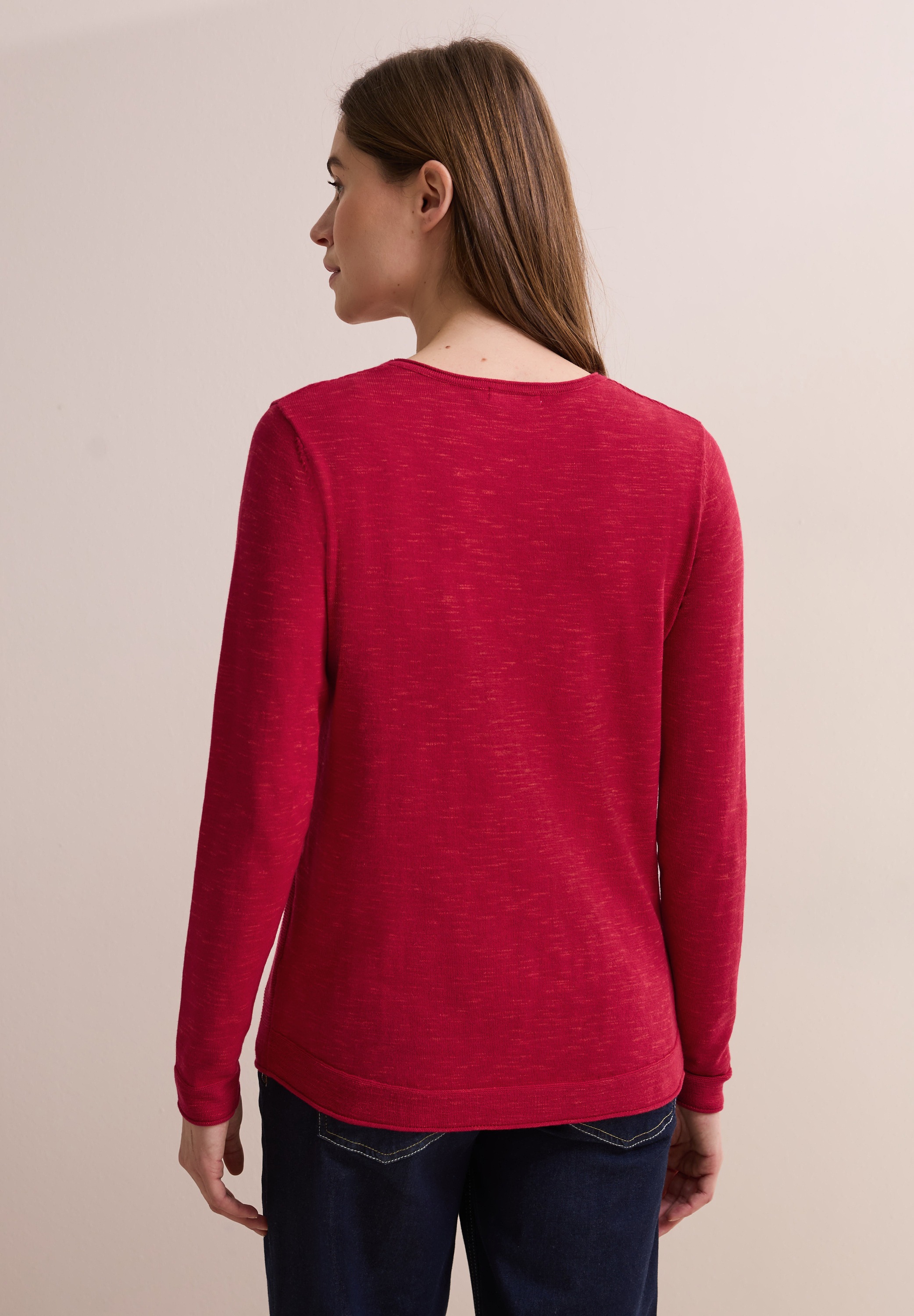 Cecil Strickpullover, mit Struktur